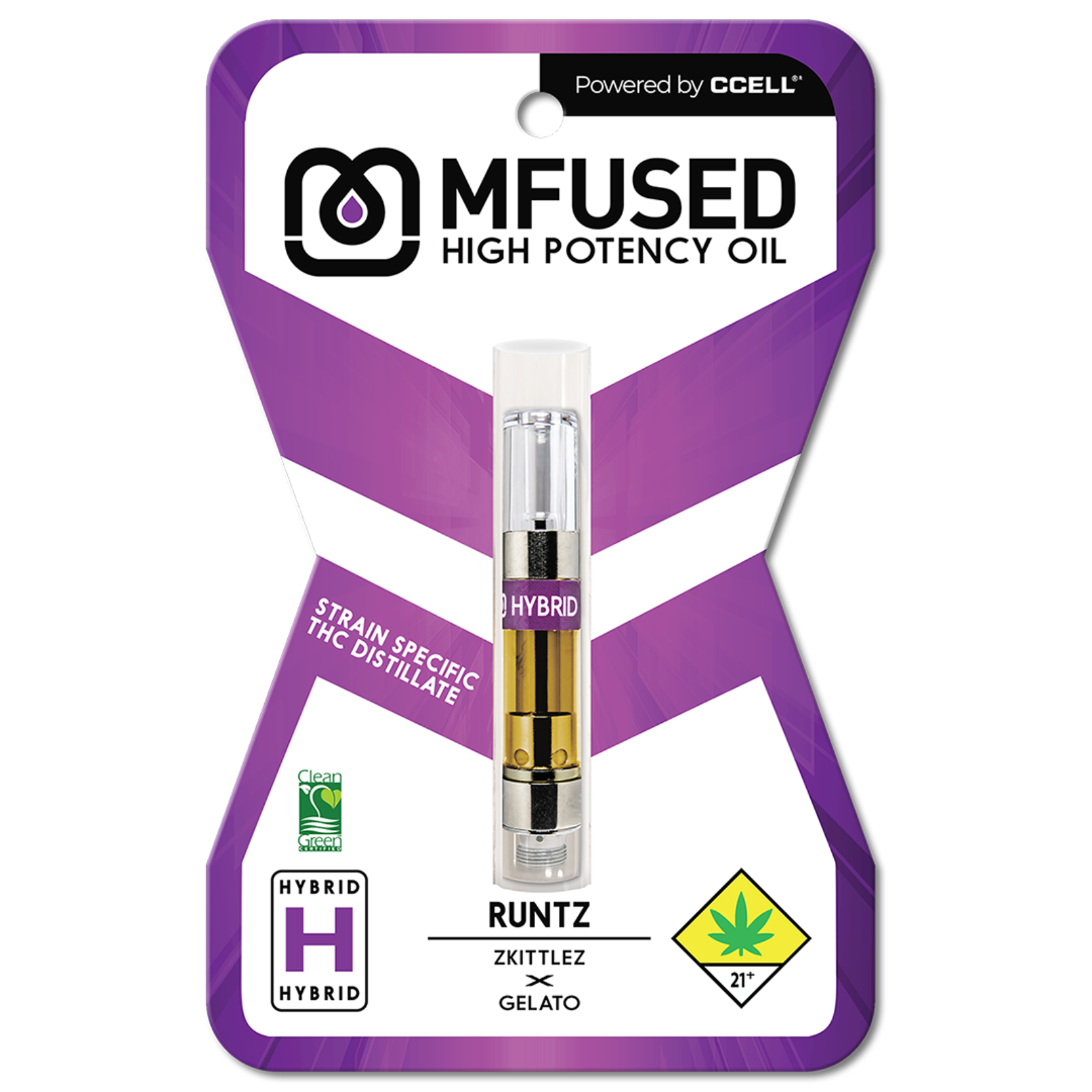 Mfused Runtz Strain Specific Distillate Cartridge Leafly 0930