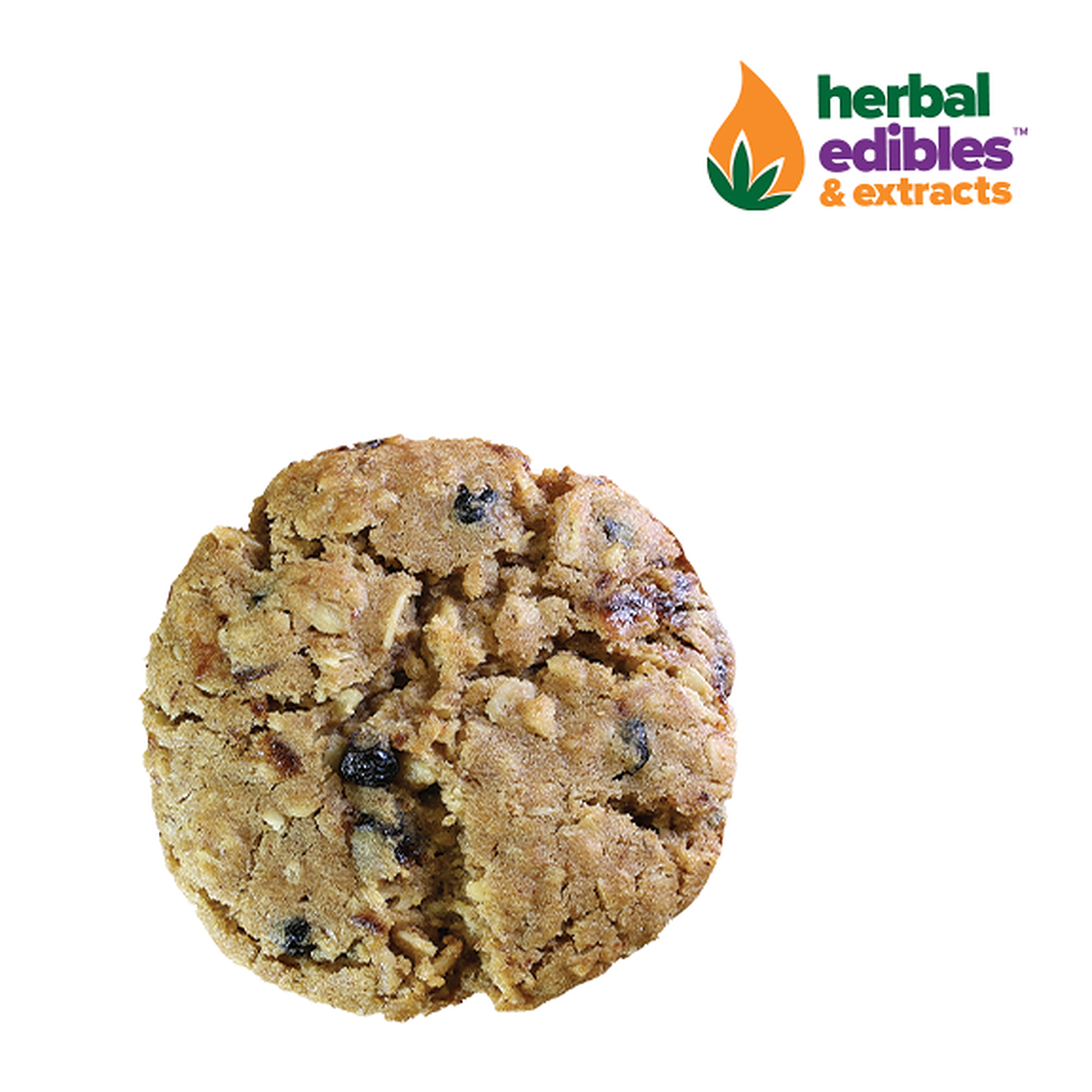 Herbal Edibles & Extracts Oatmeal Trail Mix Cookie Leafly