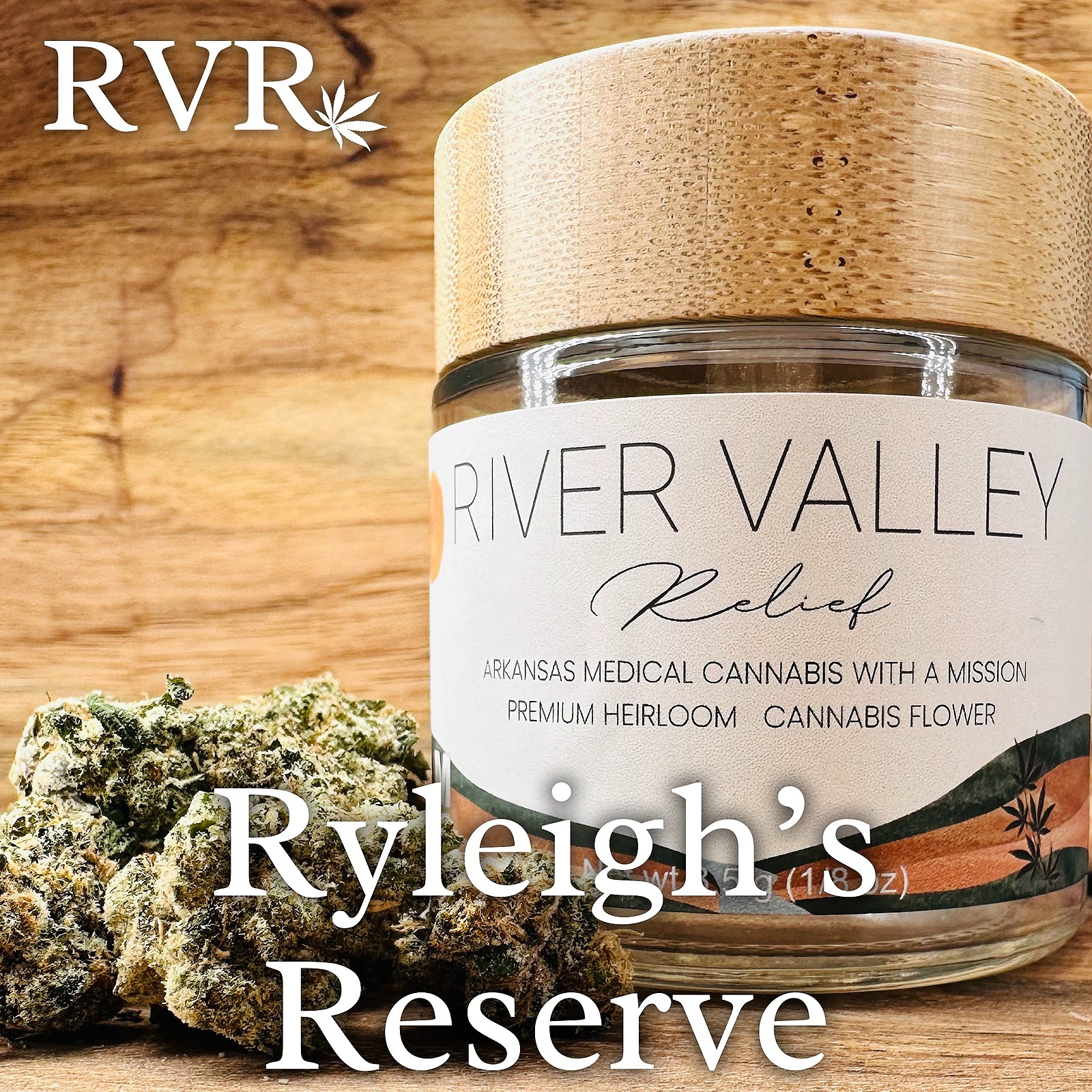 River Valley Relief Ryleigh's Reserve Hybrid Flower Leafly