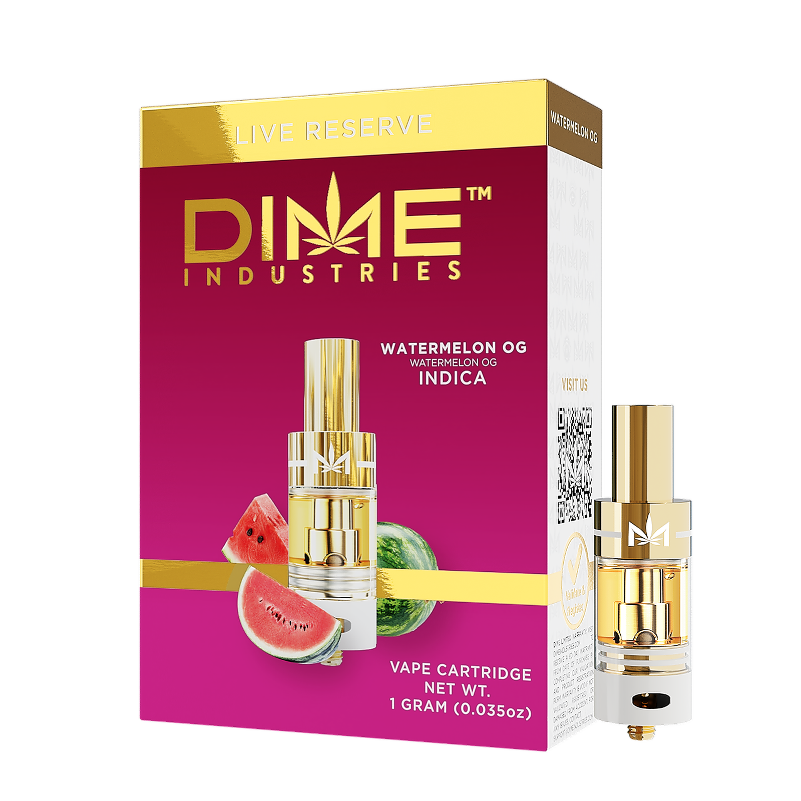 Dime Industries: Live Reserve - Watermelon OG 1g | Leafly