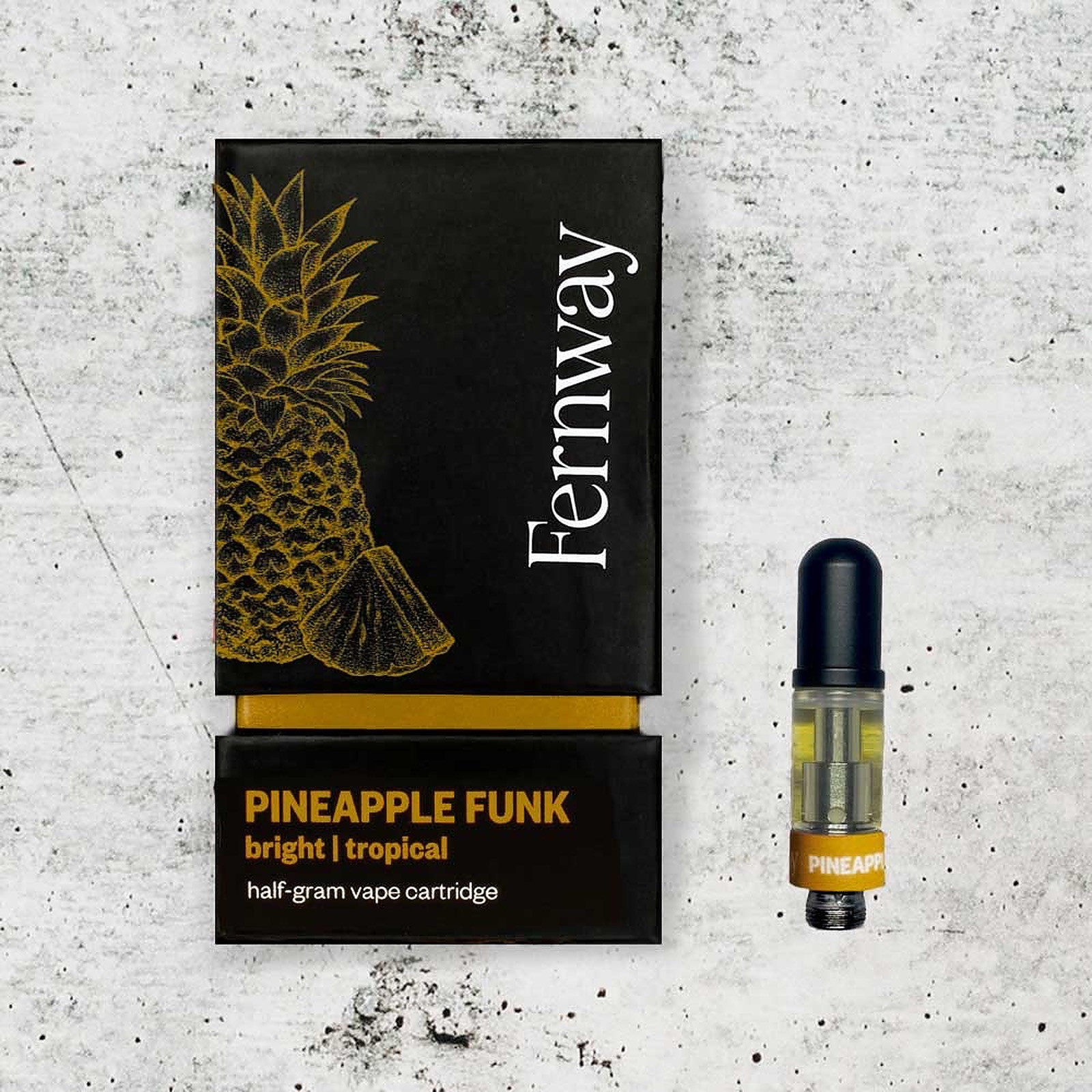 Fernway - Pineapple Funk - 0.5g Vape Cartridge (H)