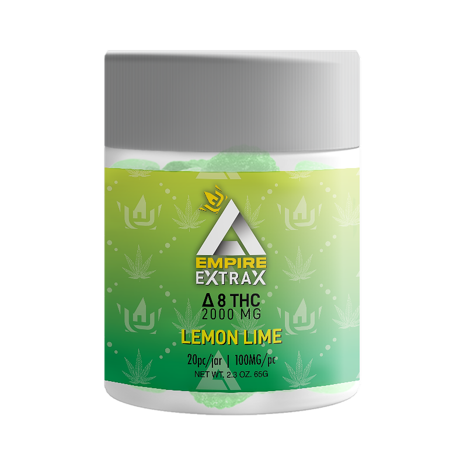 Delta Extrax Lemon Lime Delta 8 THC Gummies 2,000mg Leafly