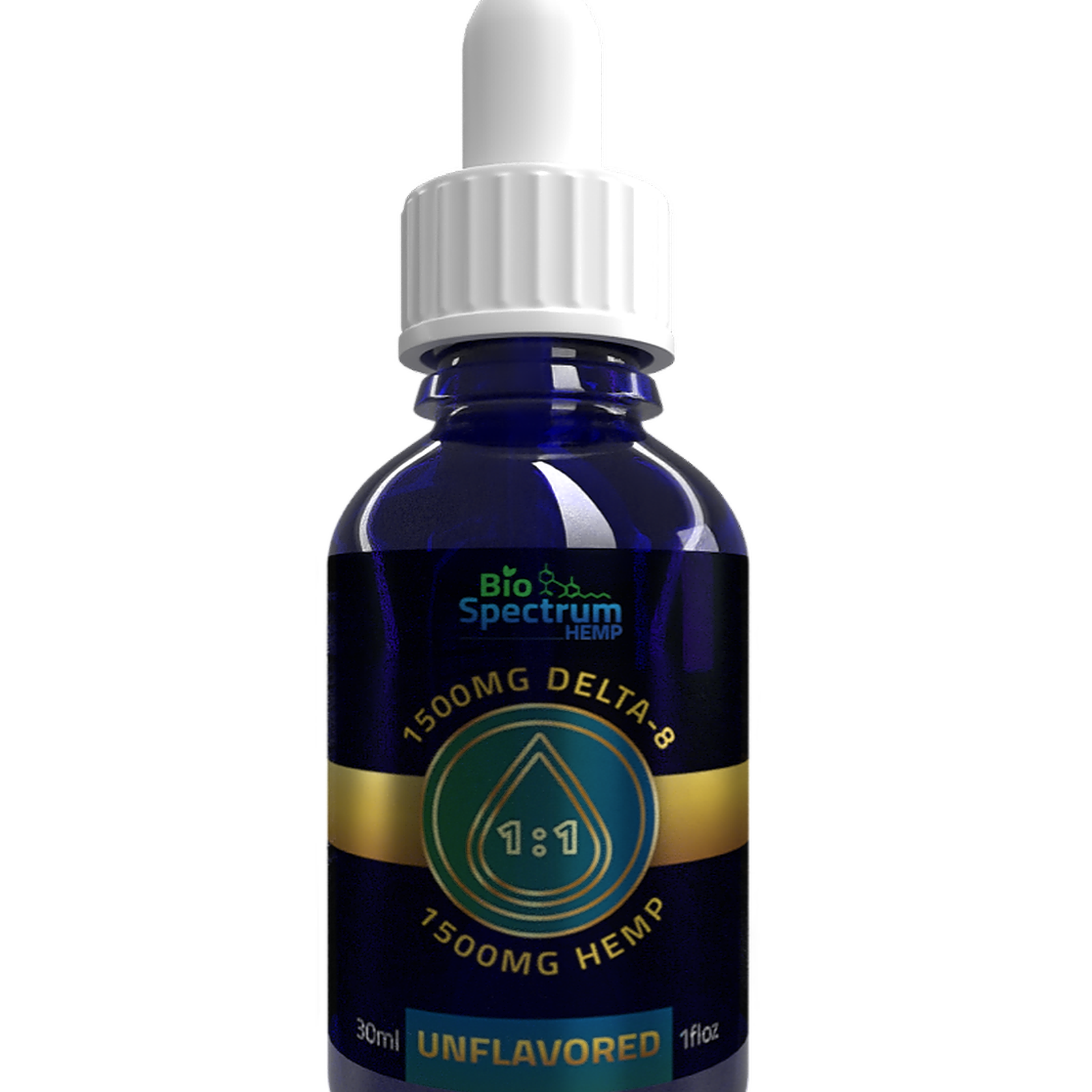 BioSpectrum Hemp: 1:1 Delta 8 THC/CBD Tincture 3000mg $44.95 (Promo ...