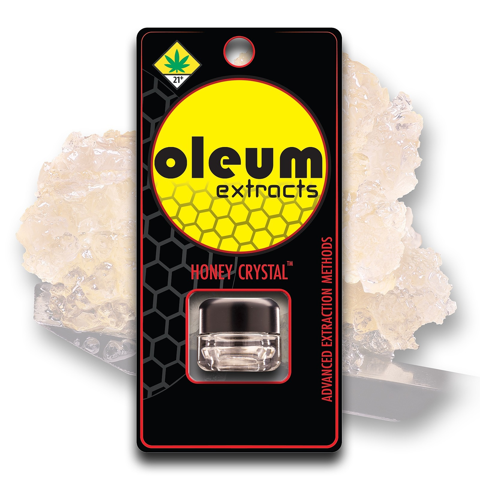 Oleum Extracts: Pink Runtz Honey Crystal 1.0g | Leafly