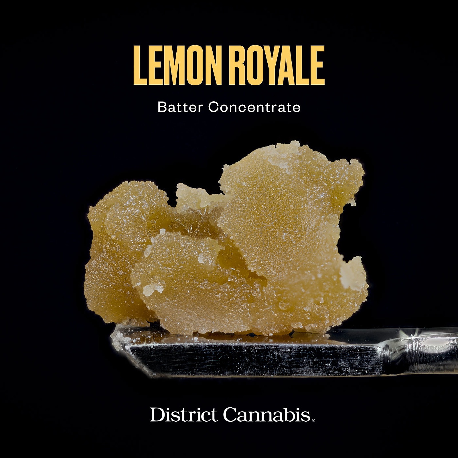 District Cannabis Lemon Royale Cured Batter Leafly