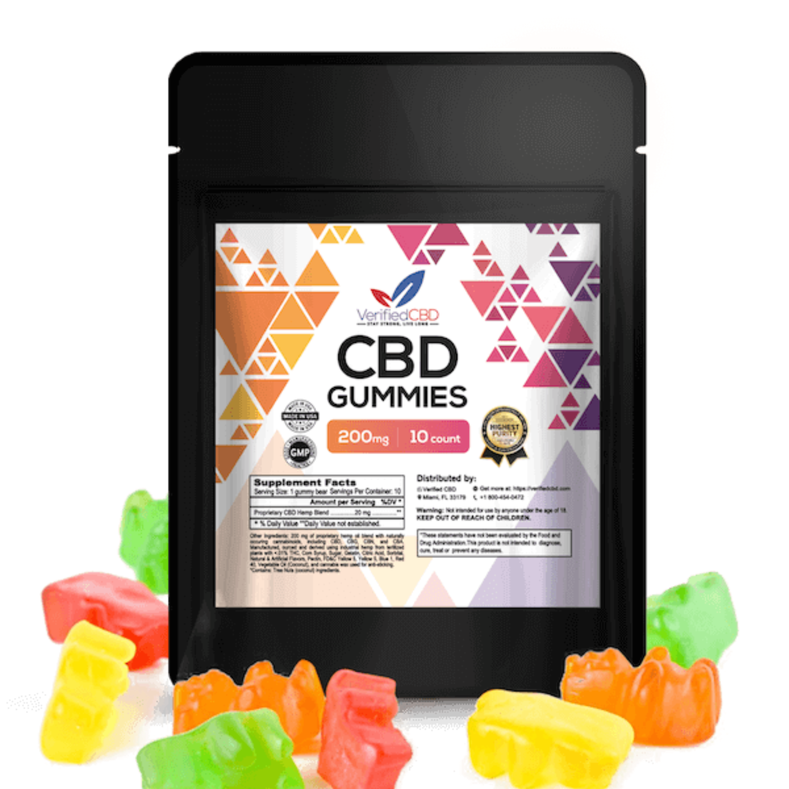 Mindleaf CBD Gummies - 200mg – QWellness