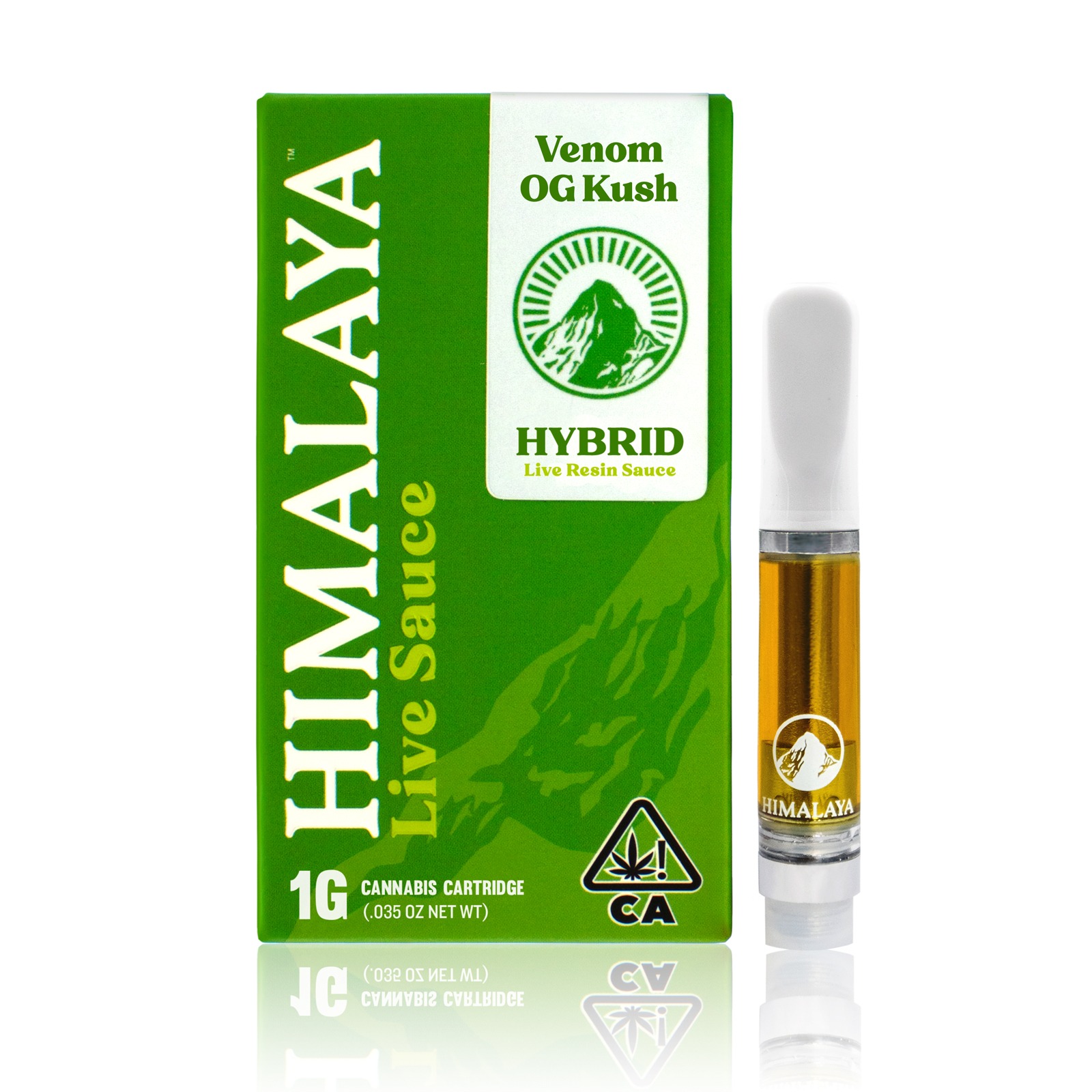 HIMALAYA Venom OG (Live Sauce) Cartridge Leafly