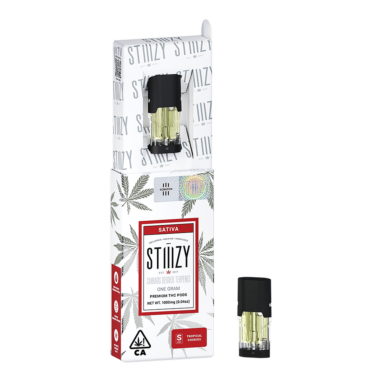 STIIIZY TROPICAL COOKIES CANNABIS DERIVED TERPENES 1G Leafly