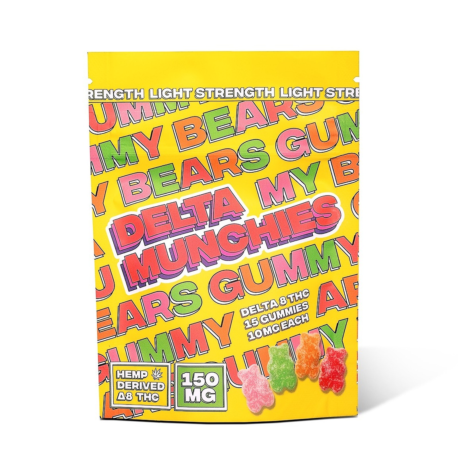 Delta Munchies Delta 8 Gummy Bear Gummies 150mg450mg Delta 8 Edibles