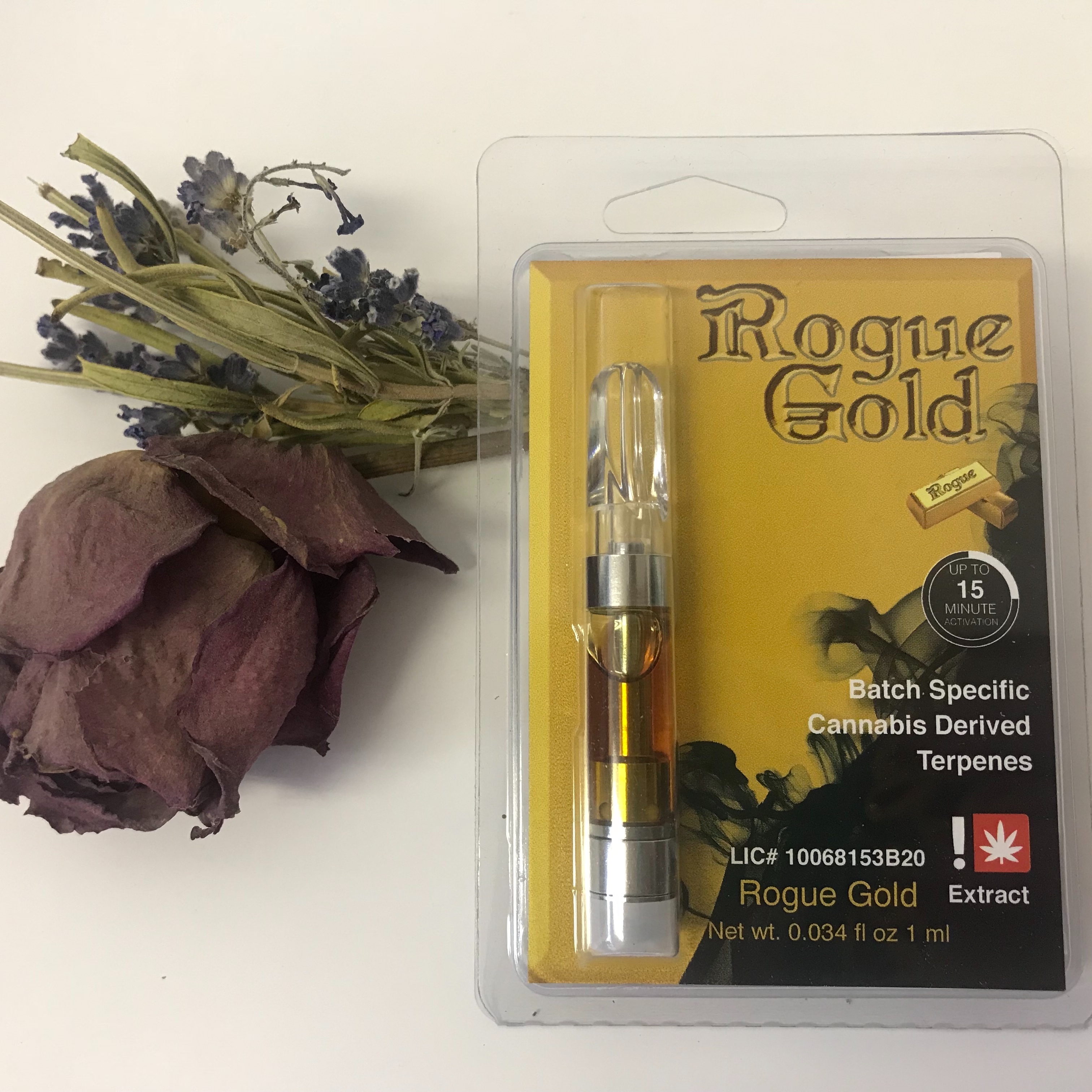 Rogue Gold: Rogue Gold - Charlotte's Web 1g Cartridge | Leafly