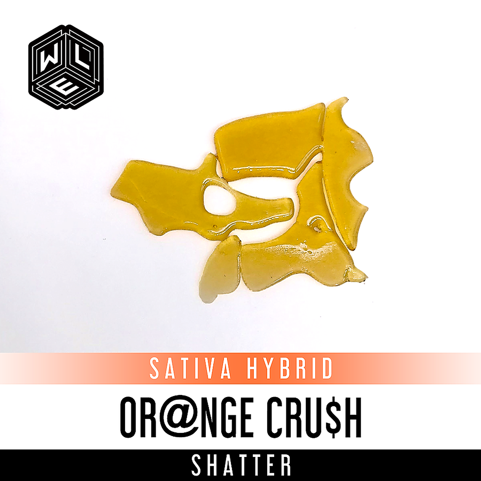 White Label Extracts Orange Crush Shatter 1 Gram Leafly