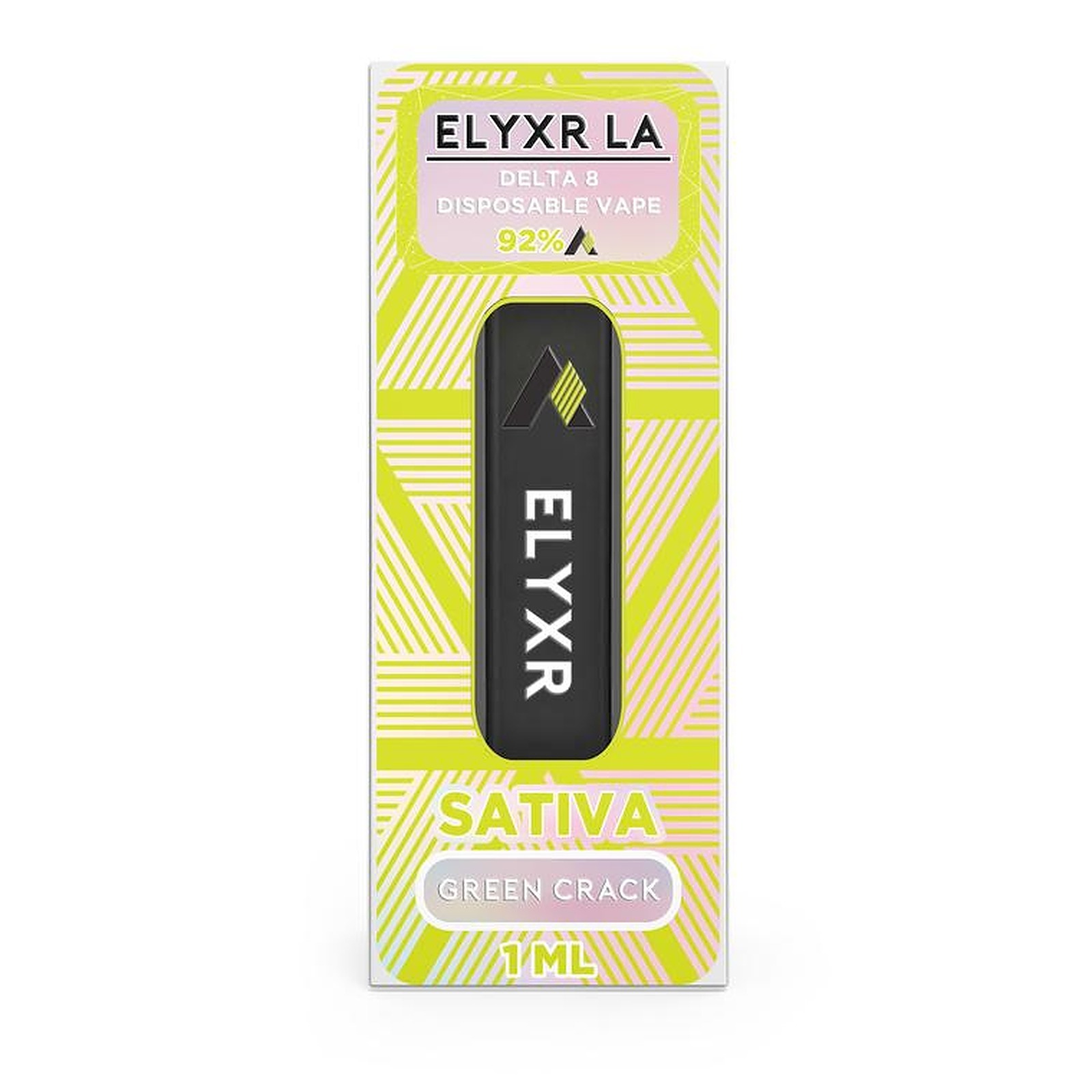 Elyxr: Delta 8 Disposable Vape 1 Gram | Sativa ~ Green Crack | Leafly - Elyxr Delta 8 Disposable How To Use