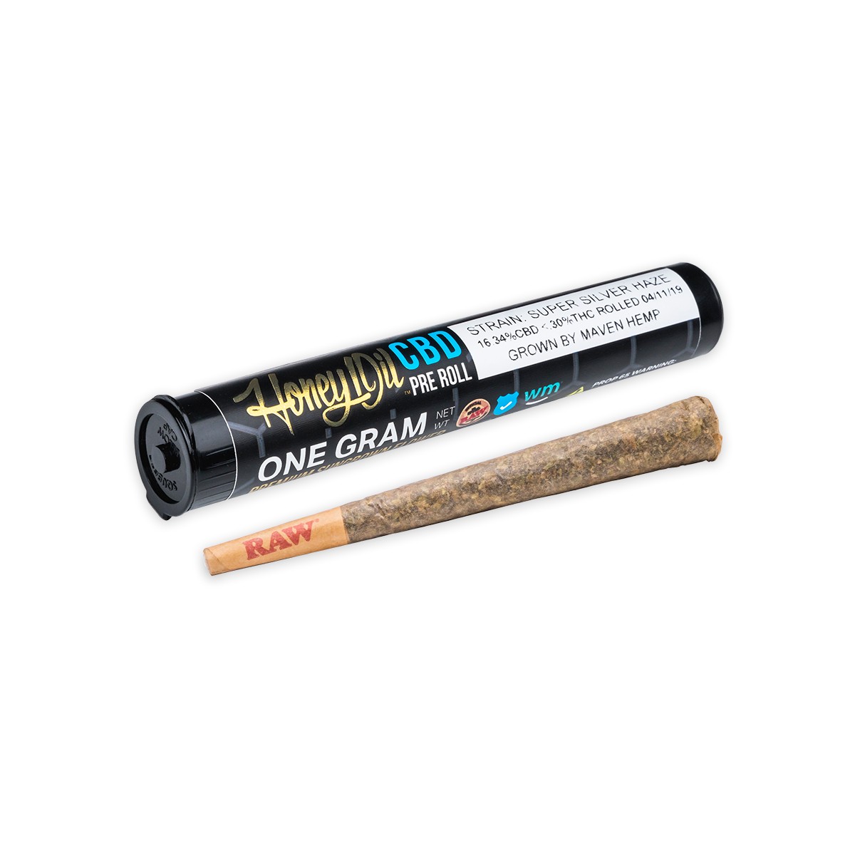 Honey Oil: Super Silver Haze CBD Preroll | Leafly