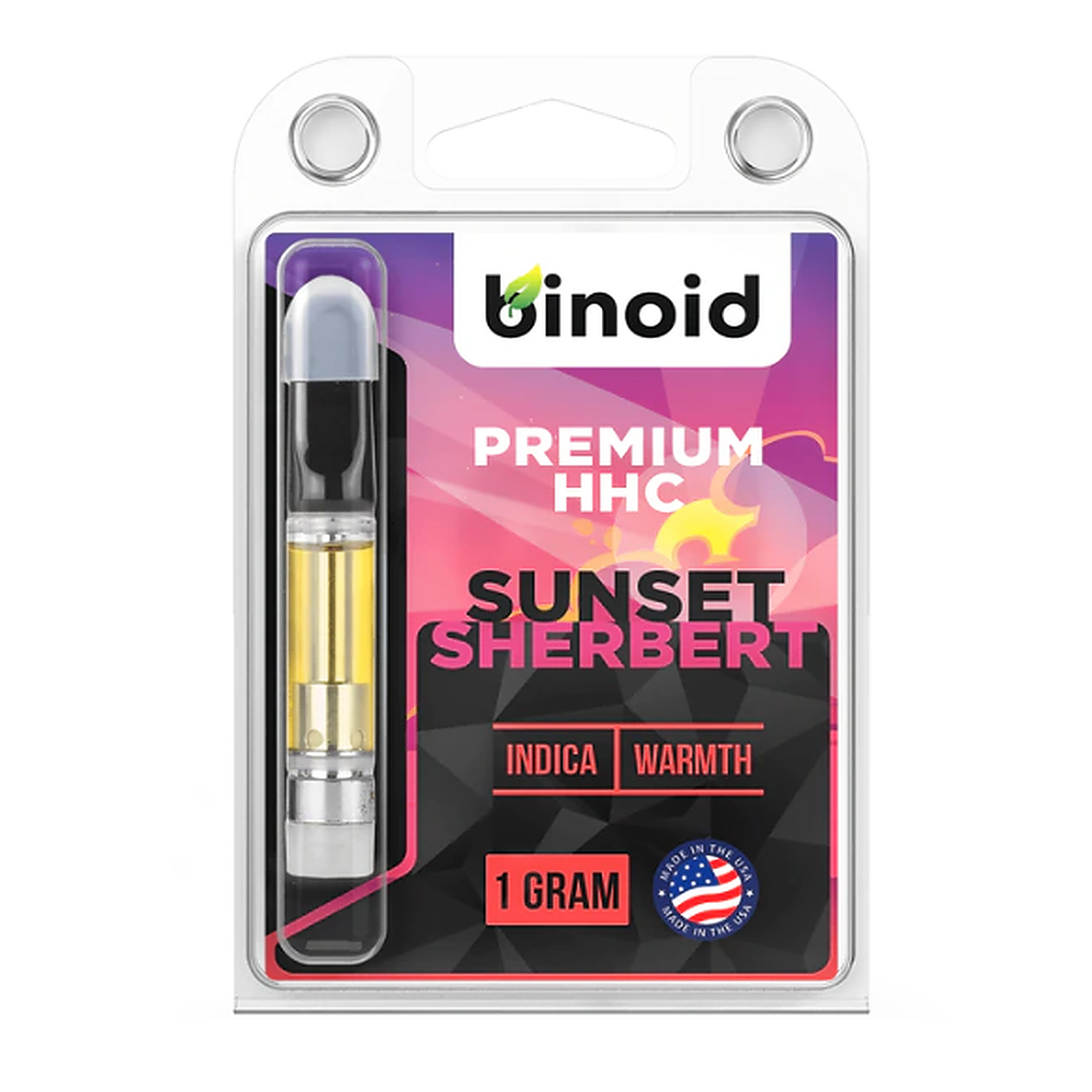 Binoid: HHC Vape Cartridge - Sunset Sherbert | Leafly