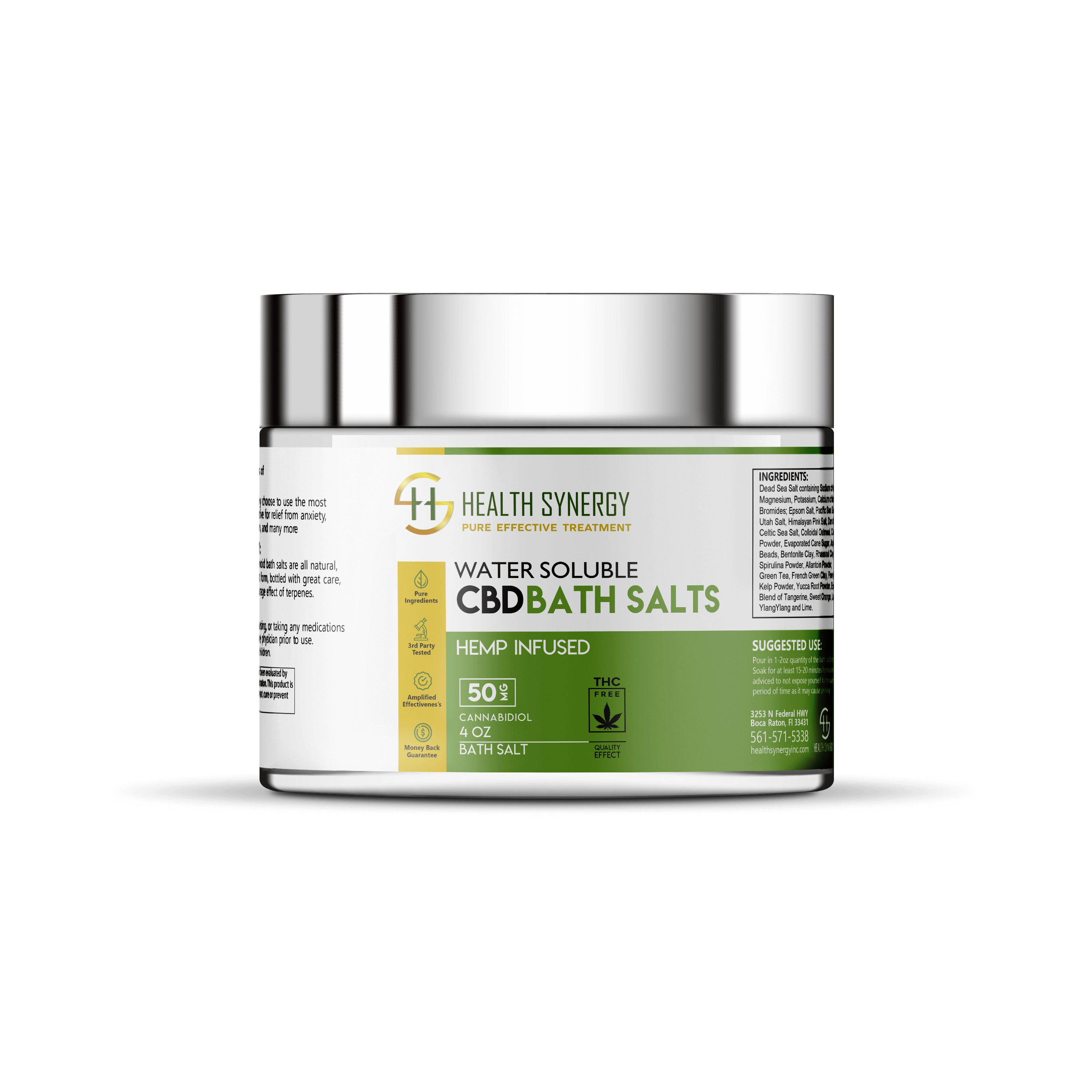 CBD Infused Bath Salts Leafly