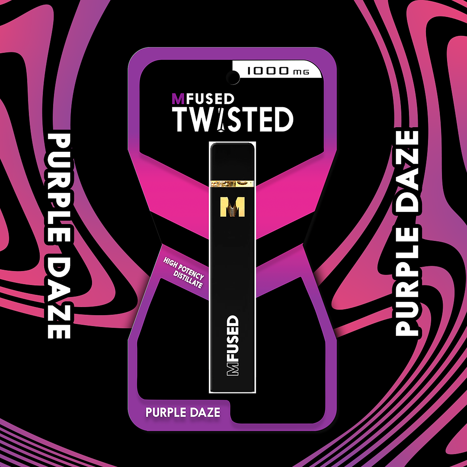 MFUSED TWISTED Disposable Vape Purple Daze Leafly