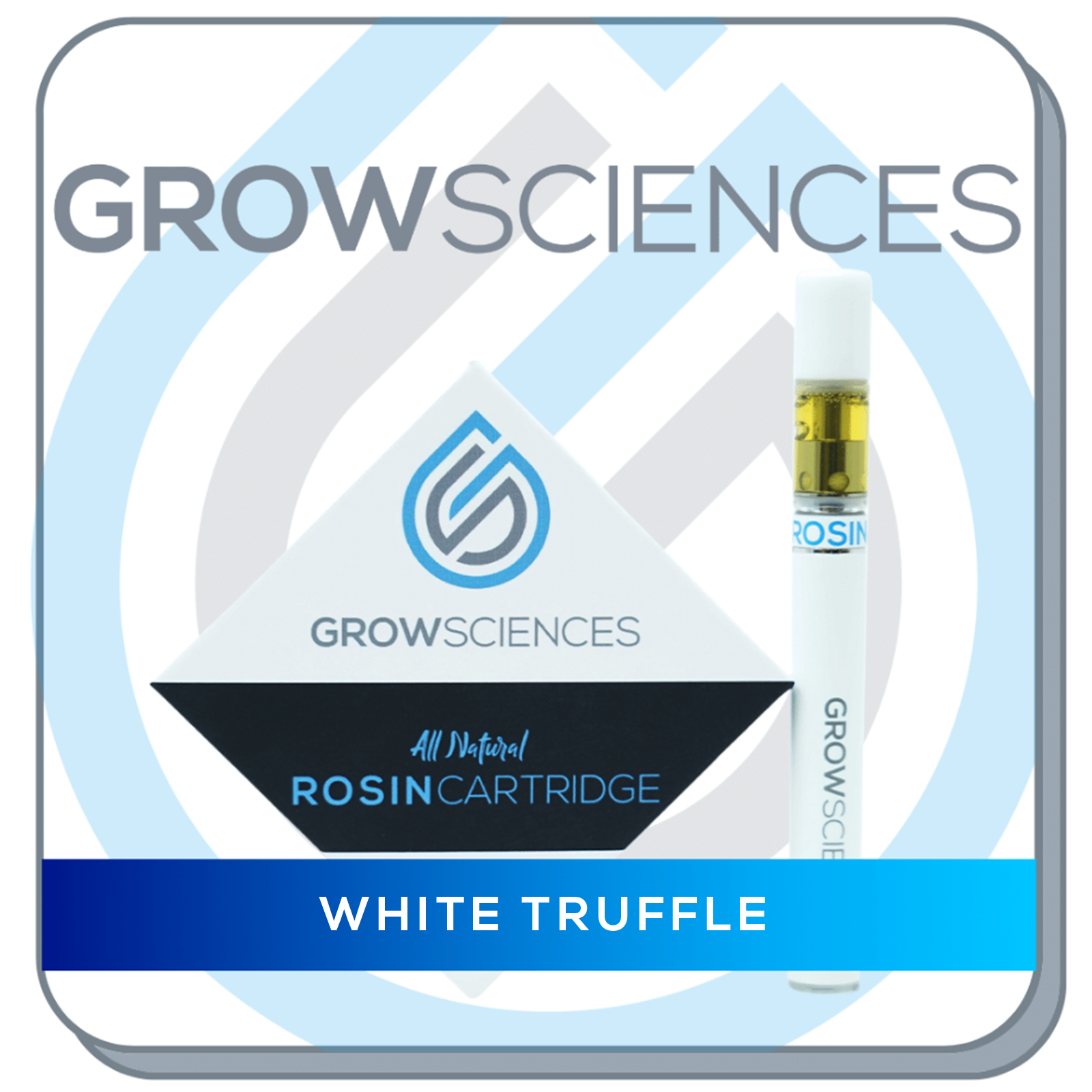 Grow Sciences White Truffle Live Hash Rosin Cartridge (.5g) Leafly
