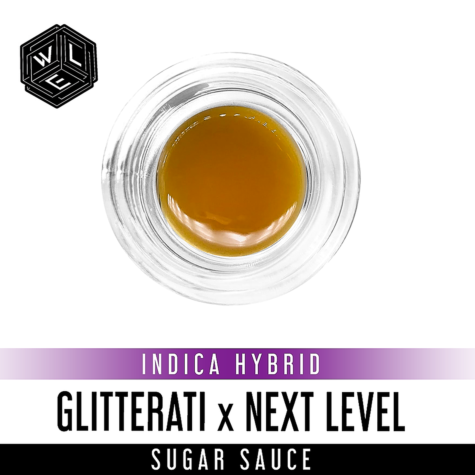 White Label Extracts Glitterati x Next Level Sugar Sauce 1 Gram Leafly