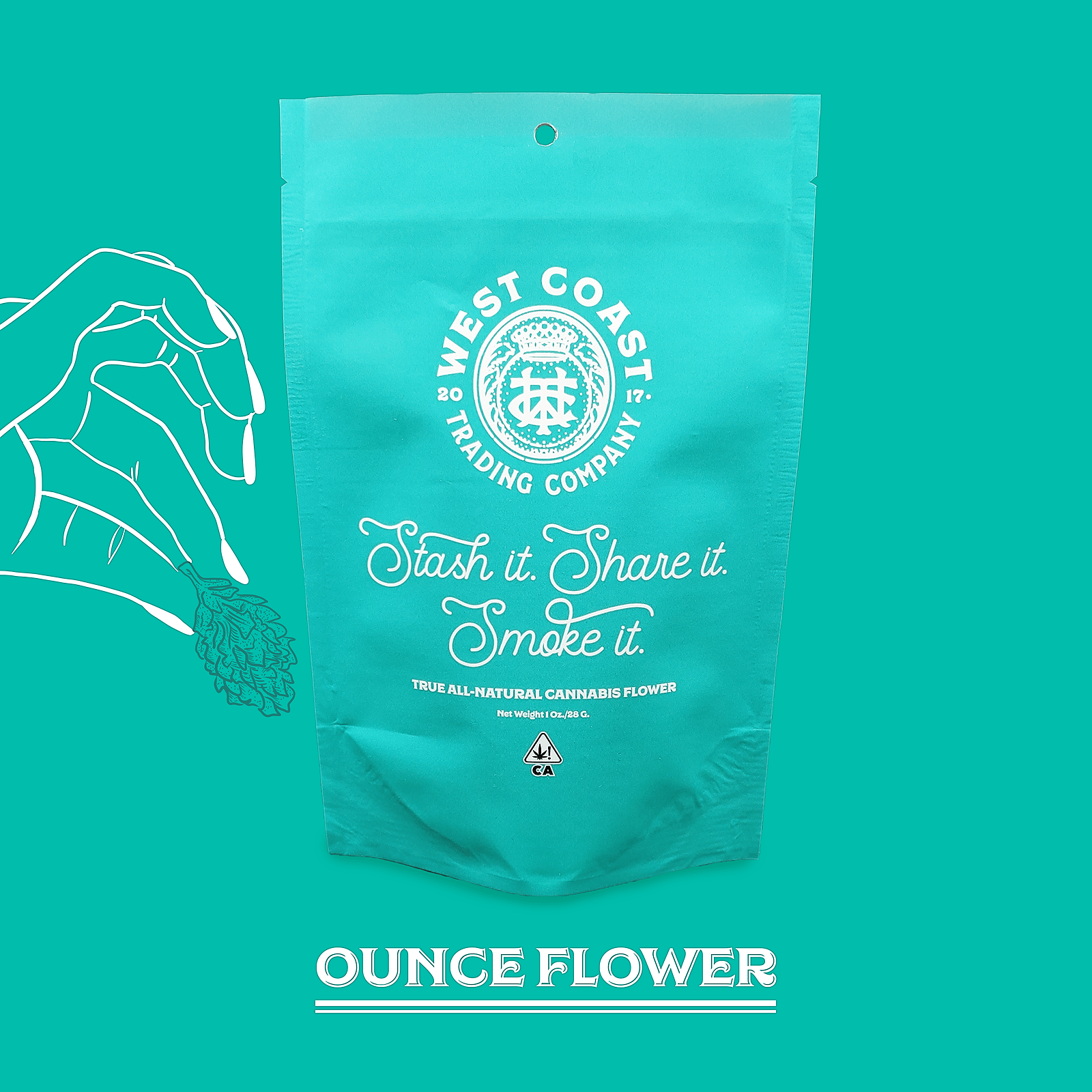 West Coast Trading Company: Lemon Skunk | 28g | Sungrown | Leafly