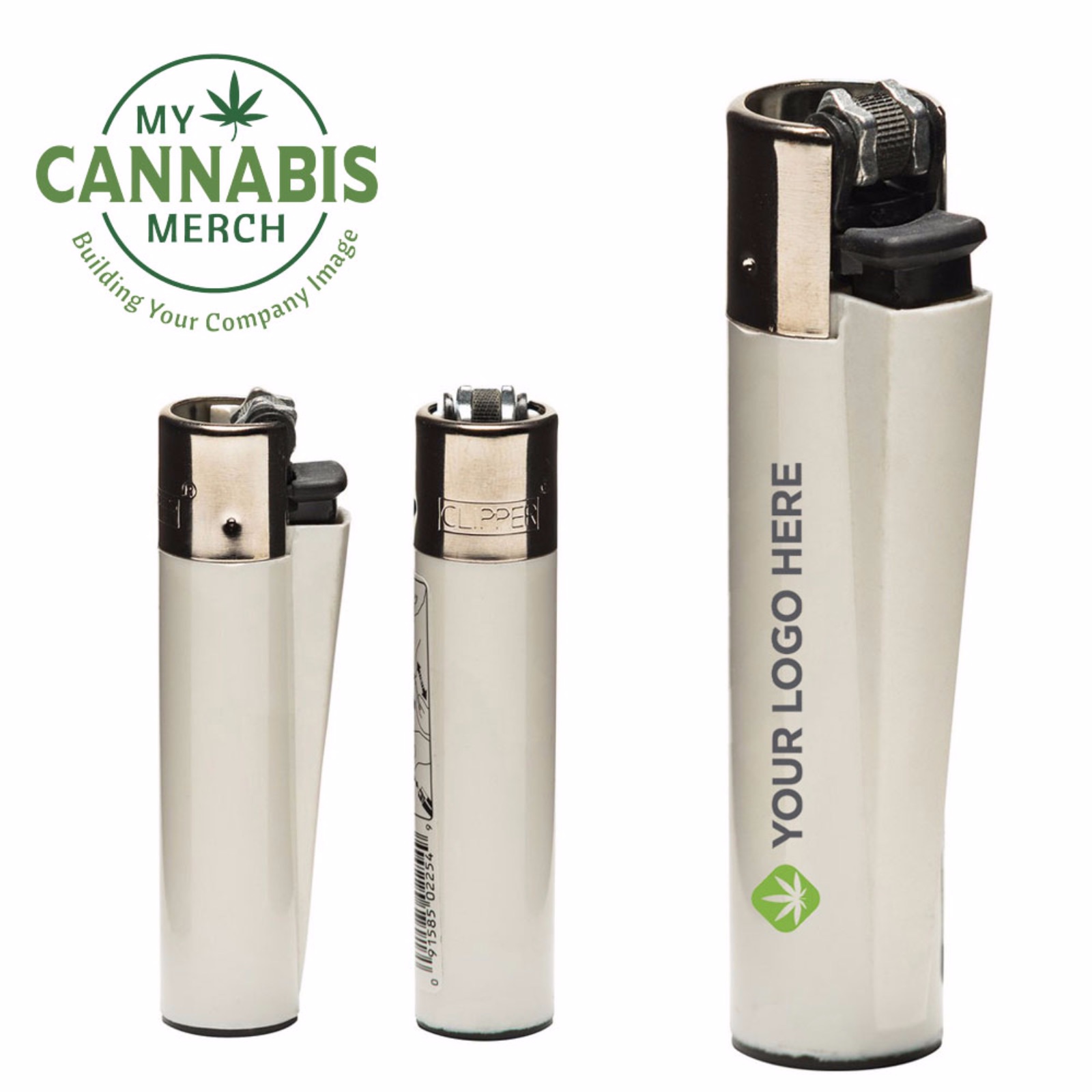 My Cannabis Merch Custom Logo Clipper Lighter Leafly