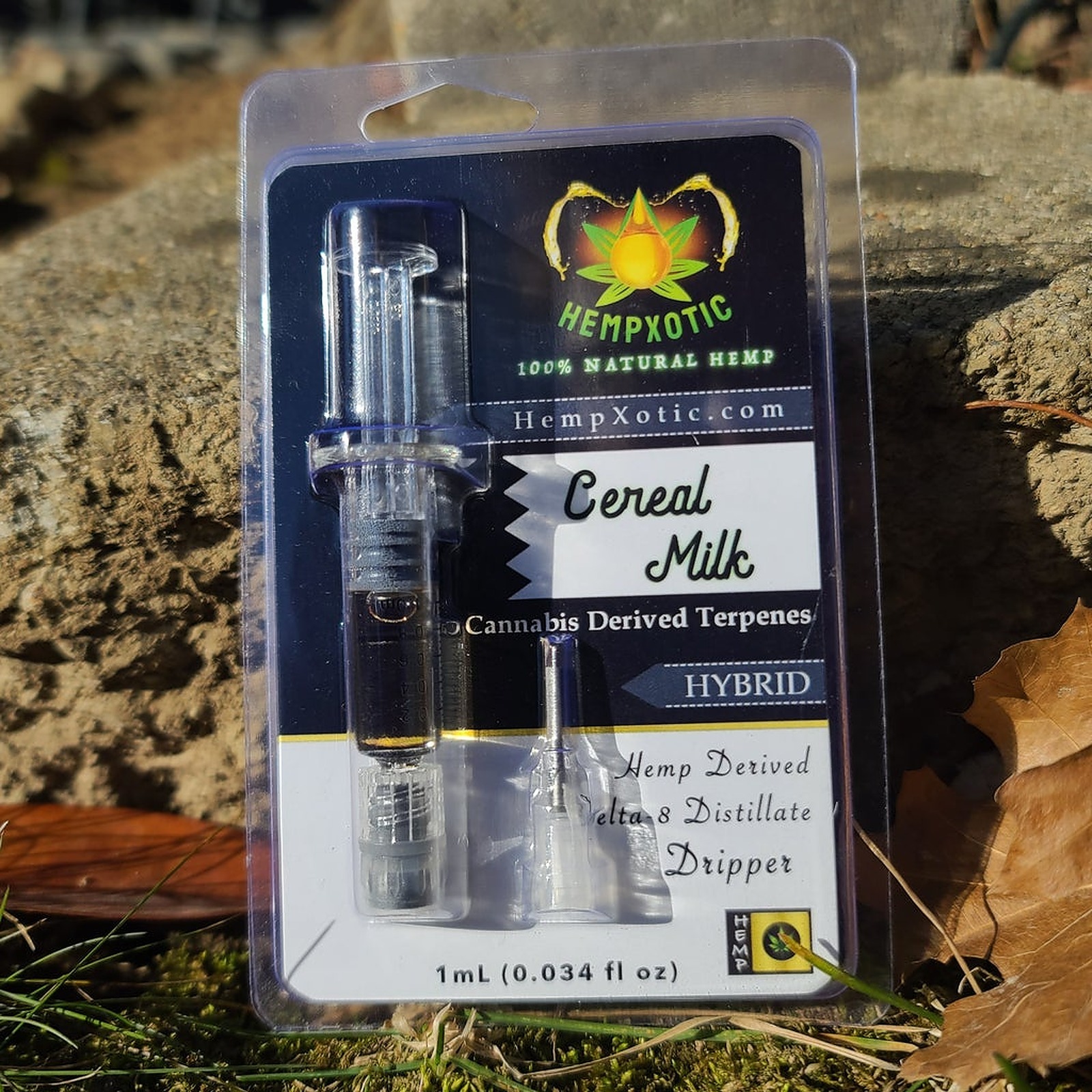 HempXotic Cereal Milk Delta8 Distillate Dripper Leafly