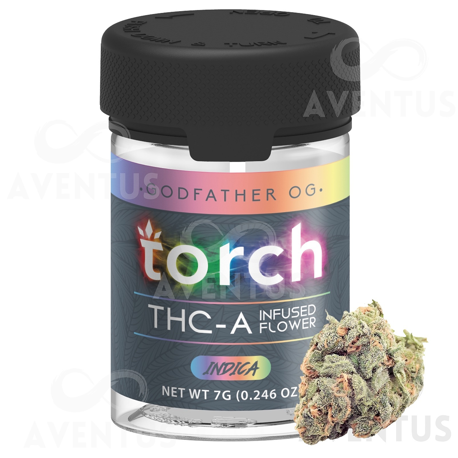 Aventus 8 TORCH THCA INFUSED FLOWER 7G GodFather OG Leafly