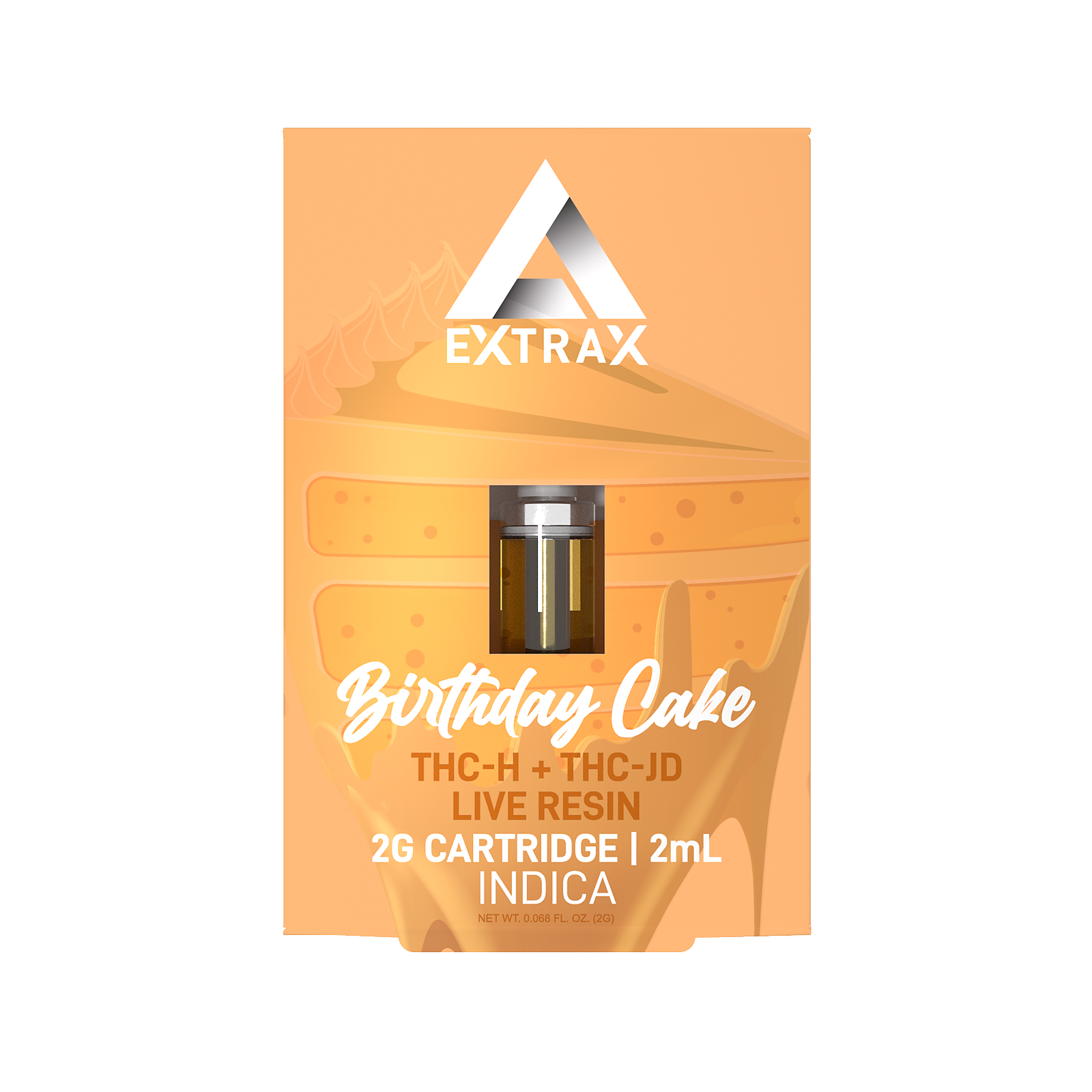 Delta Extrax Birthday Cake THCh THCjd Live Resin Cartridge Leafly