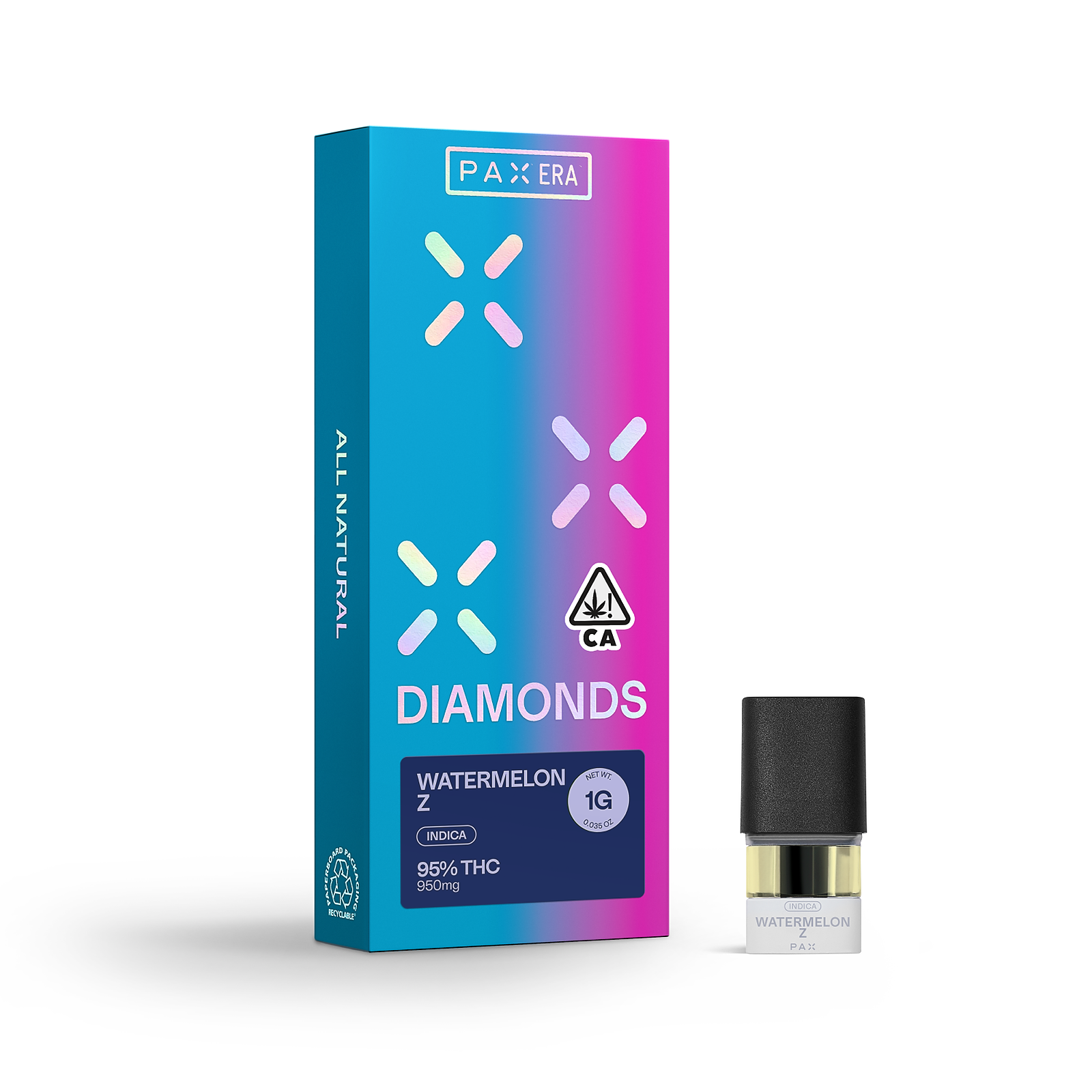 PAX® 1g PAX Diamonds pod Watermelon Z Leafly