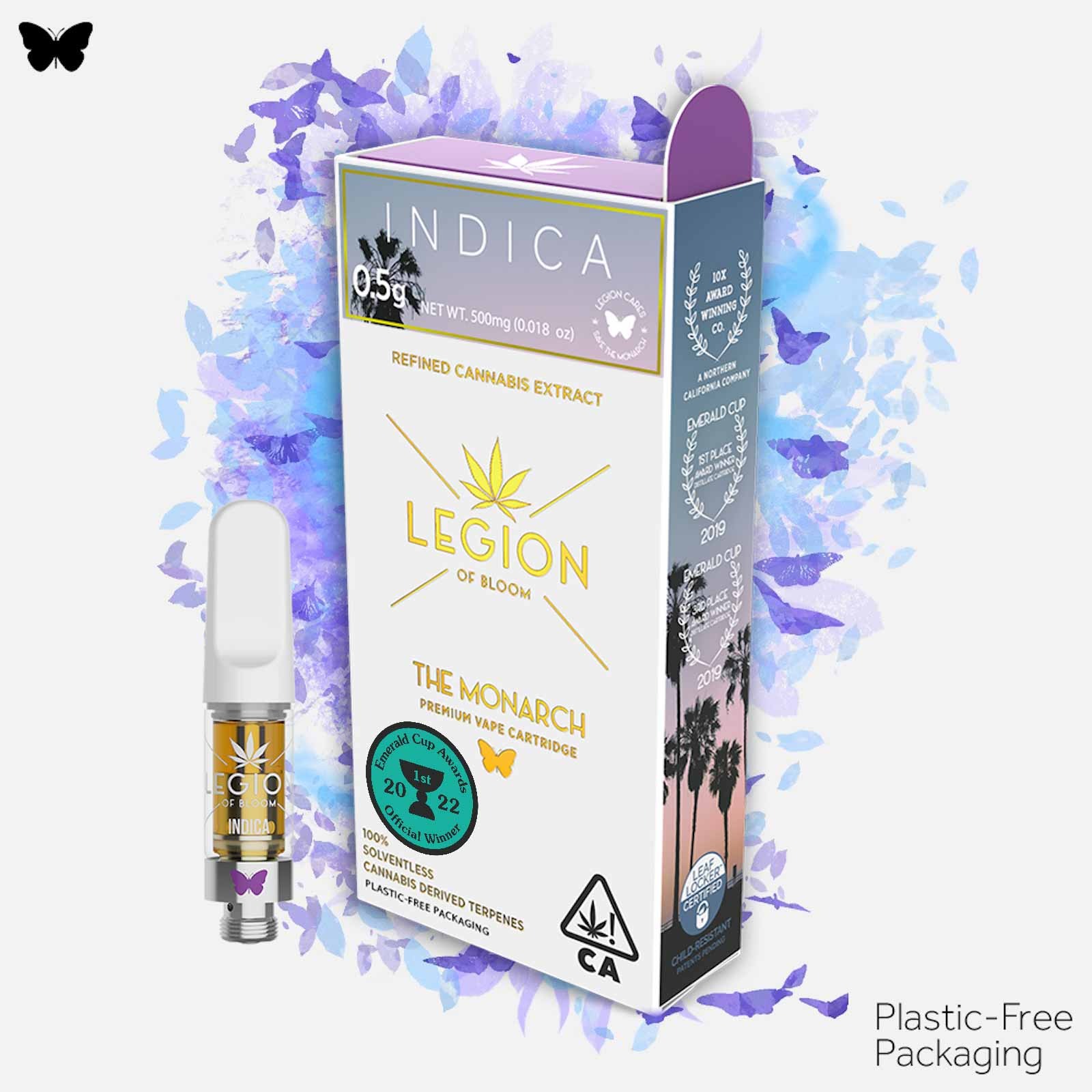 Legion of Bloom Monarch Frozen Margarita .5 Gram Cartridge Leafly