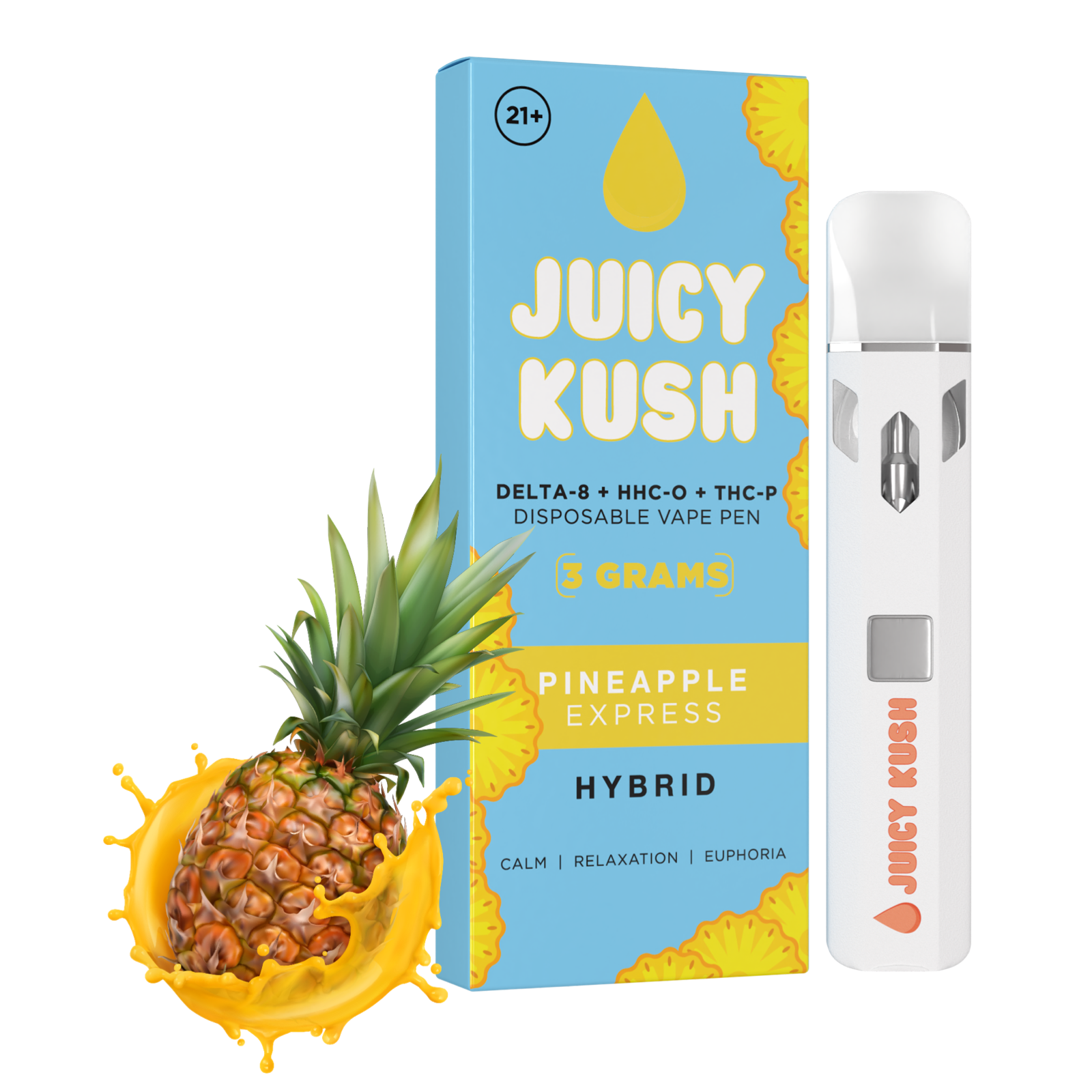 Juicy Jays Ananas Cartine Lunghe Ks Gusto Pineapple