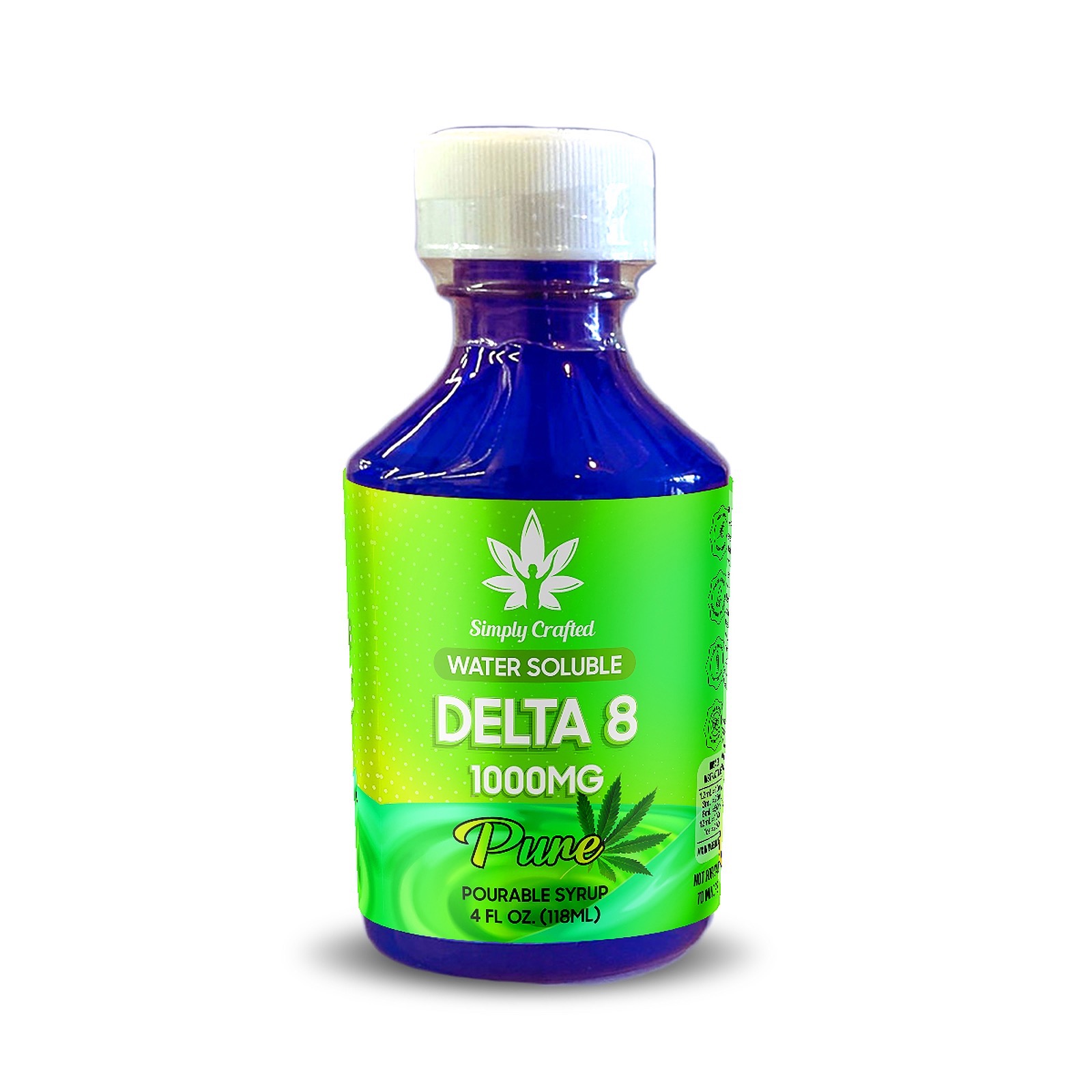 Simply Crafted Save 25 With Code Leafly 1000mg Delta 8 Thc Cannabis Cocktail Syrup Nano 7309