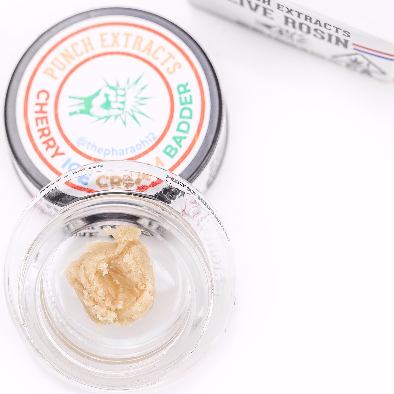 Punch Cherry Ice Cream Tier 3 Live Rosin Cold Cure Badder (1g) Leafly