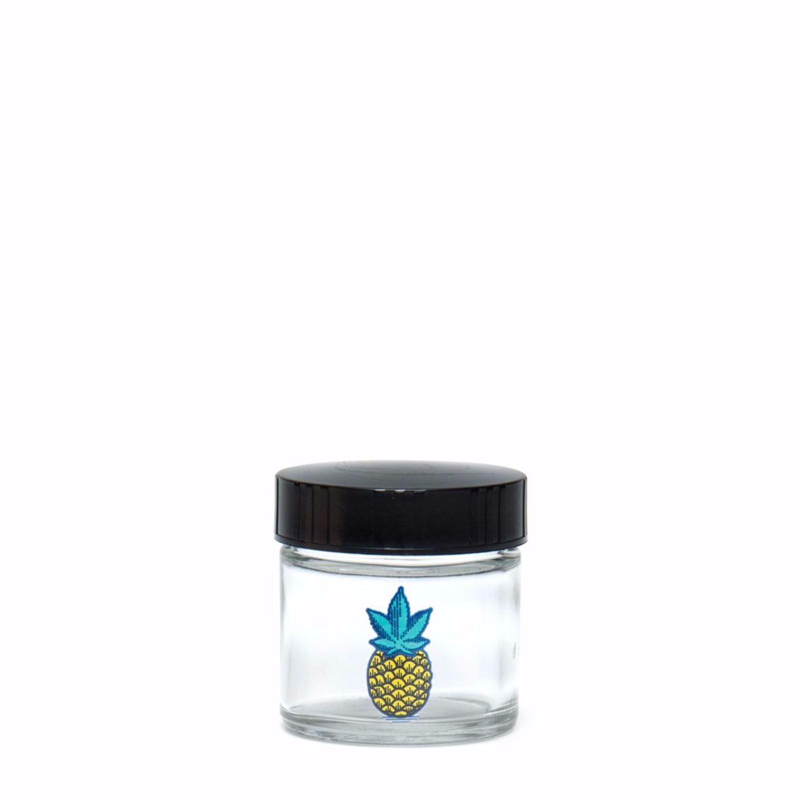 Airtight Glass Mini Stash Jar 1.5 Oz - We 'Weed' 420 Design