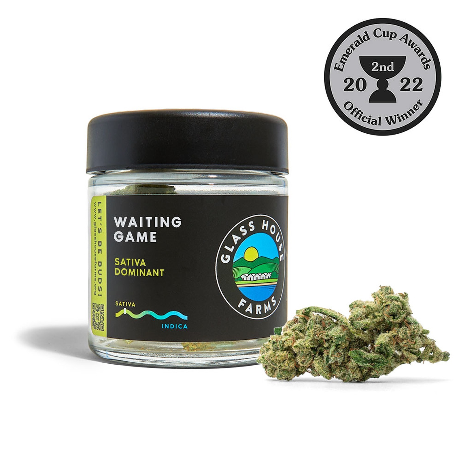 Glass House Farms Waiting Game [3.5g Jar] Leafly