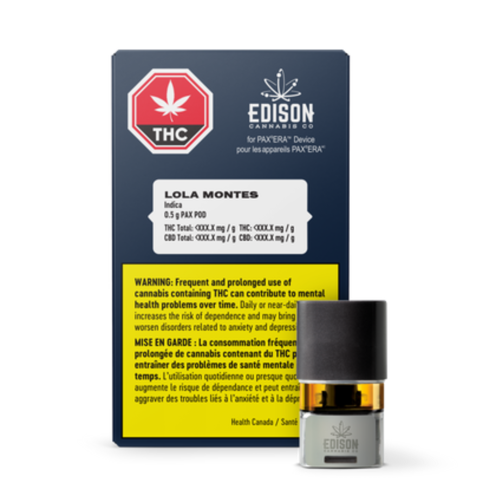 elf bar vape uk Pax High Purity THC Pod 1g - Mango Crack main image 1
