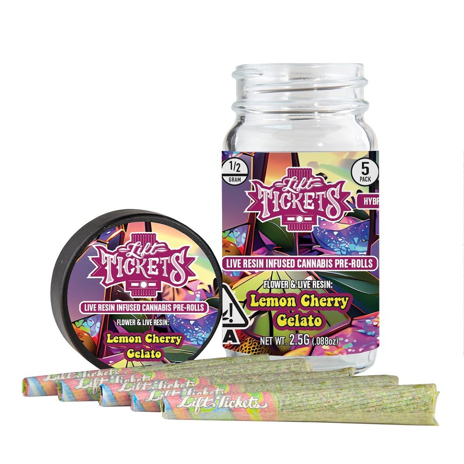 Lift Tickets: Lemon Cherry Gelato