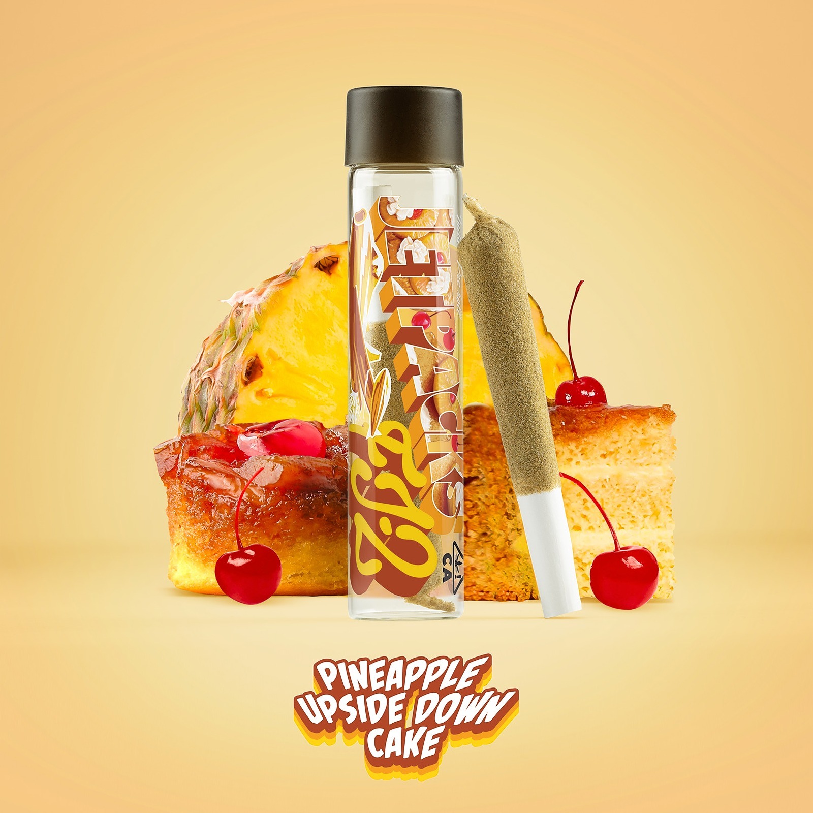 Jetpacks Pineapple Upside Down Cake FJ2 (2G Infused, THCA Concentrate