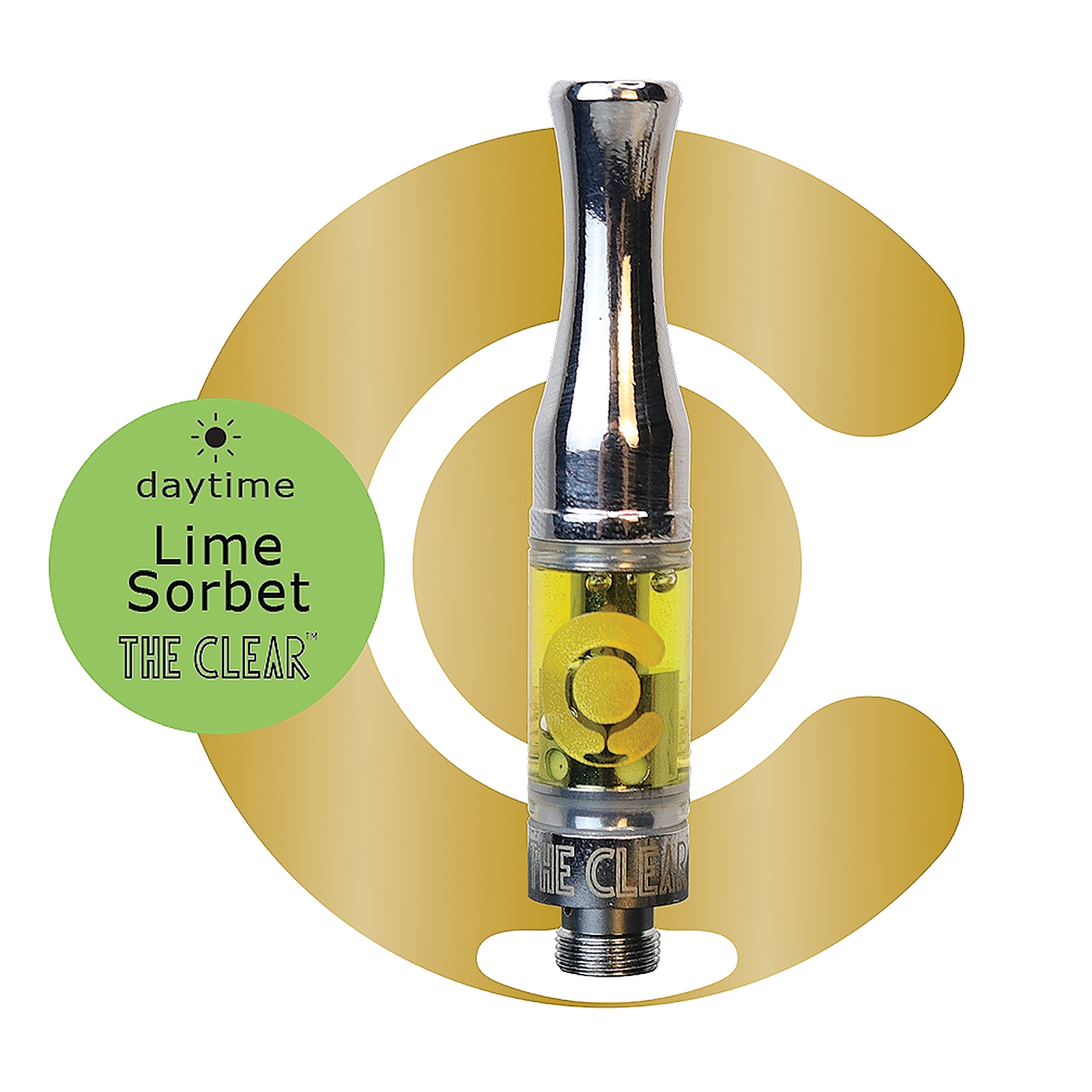 The Clear The Clear Elite 500mg Cartridge Lime Sorbet Leafly