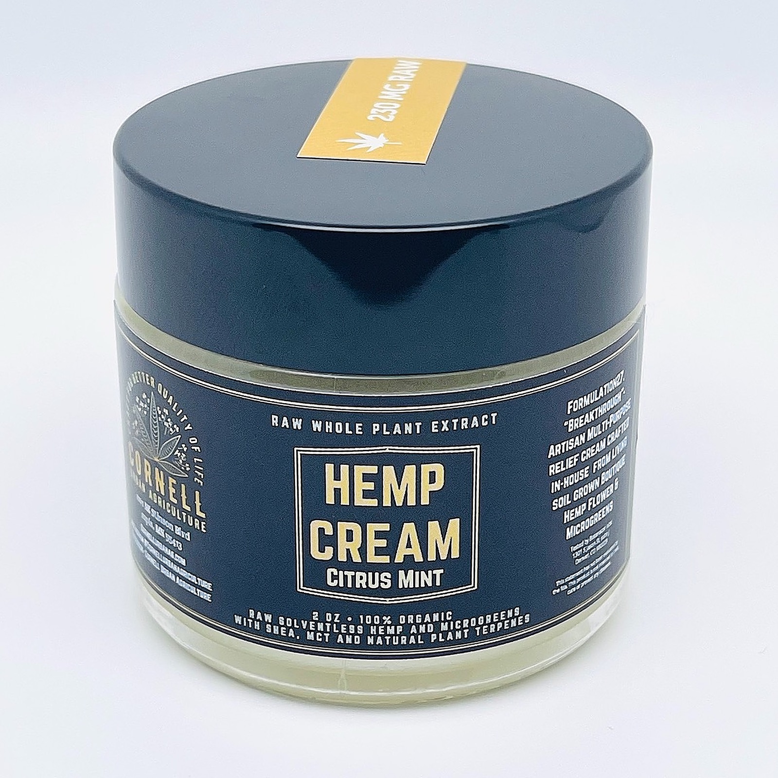 Cornell Urban Agriculture CBD: Hemp Cream | Leafly