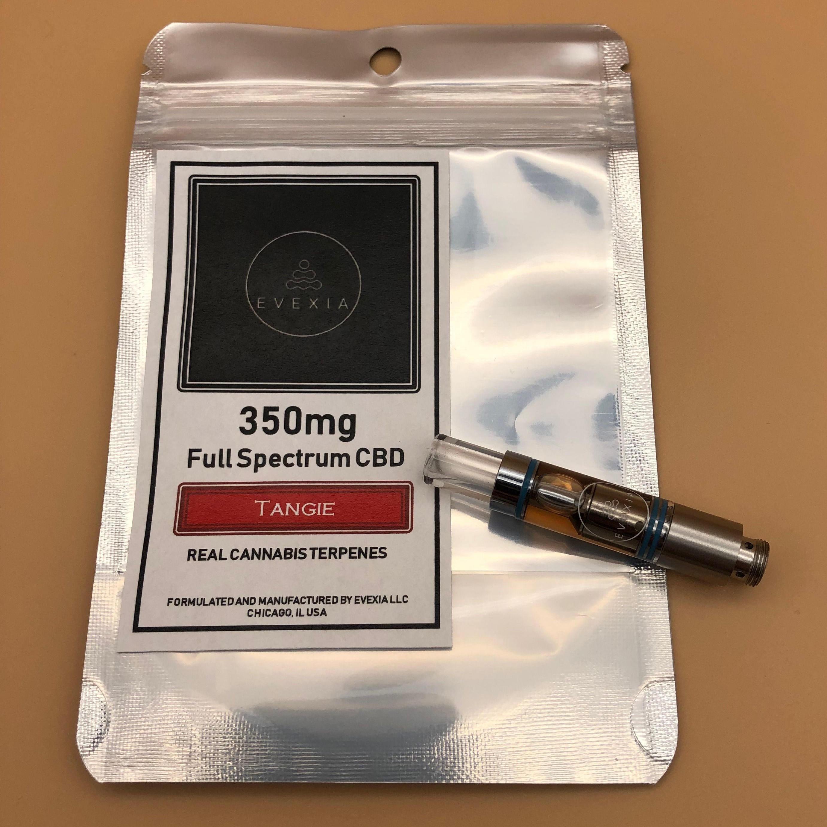 Tangie Full Spectrum CBD Vape Cartridge 0.5g Leafly