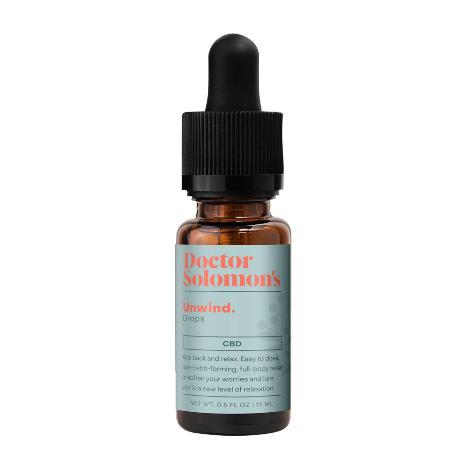 Doctor Solomon's Doctor Solomon's Unwind CBD Rich Drops 500mg CBD 50mg