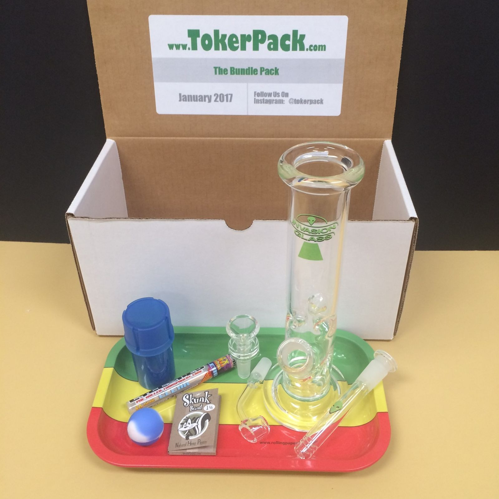TokerPack Quality Glass Pipes In A Monthly Subscription Box Monthly