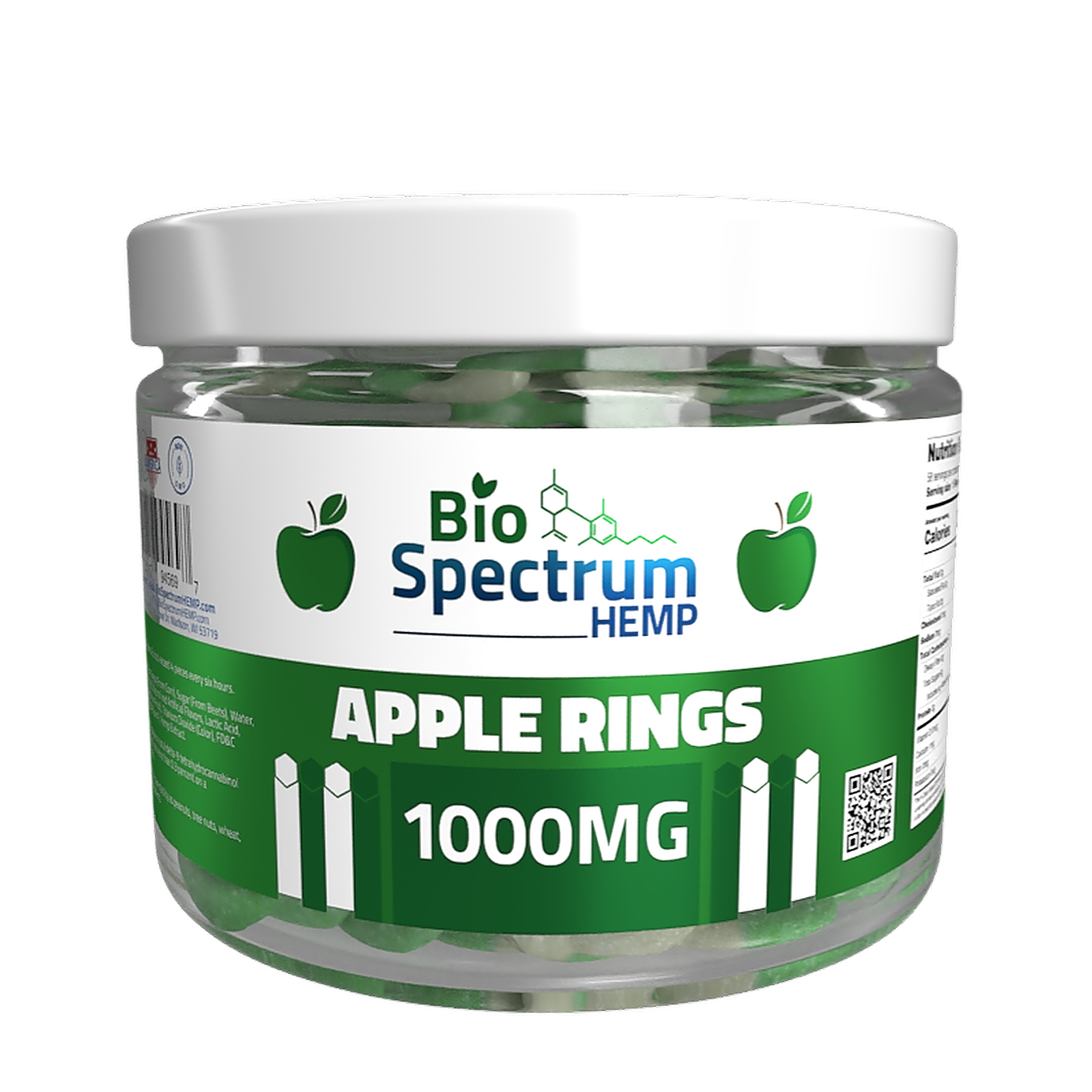 BioSpectrum Hemp: BioSpectrum Hemp Apple Rings-1000mg | Leafly