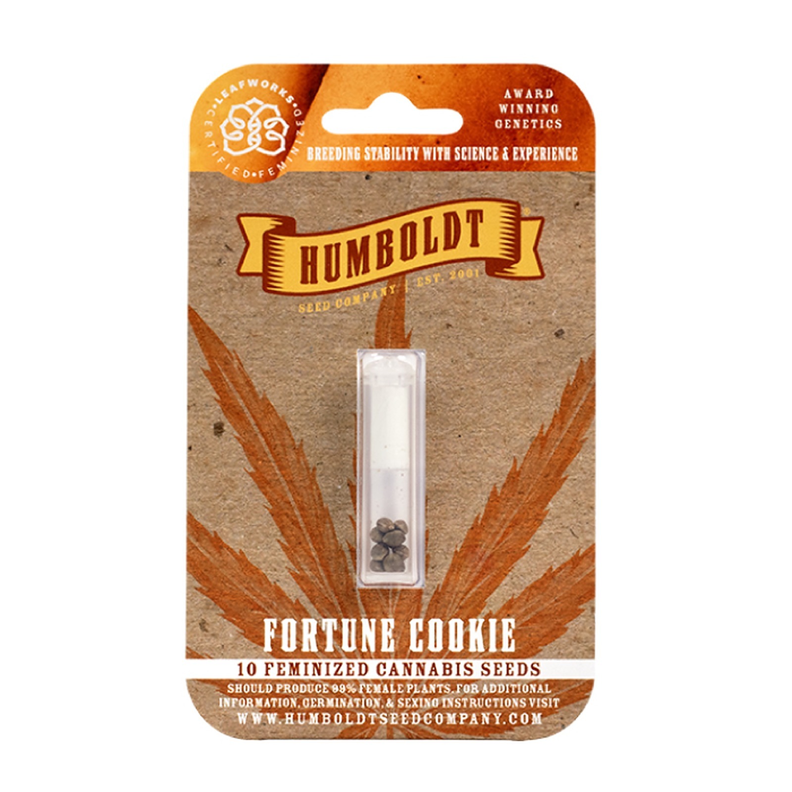 Humboldt Seed Company Fortune Cookie Feminized Seeds 10pack Leafly