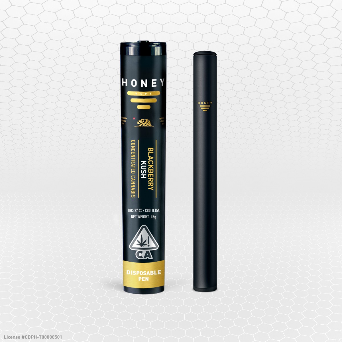 HONEY® Premium Disposable Pen, Blackberry Kush Leafly