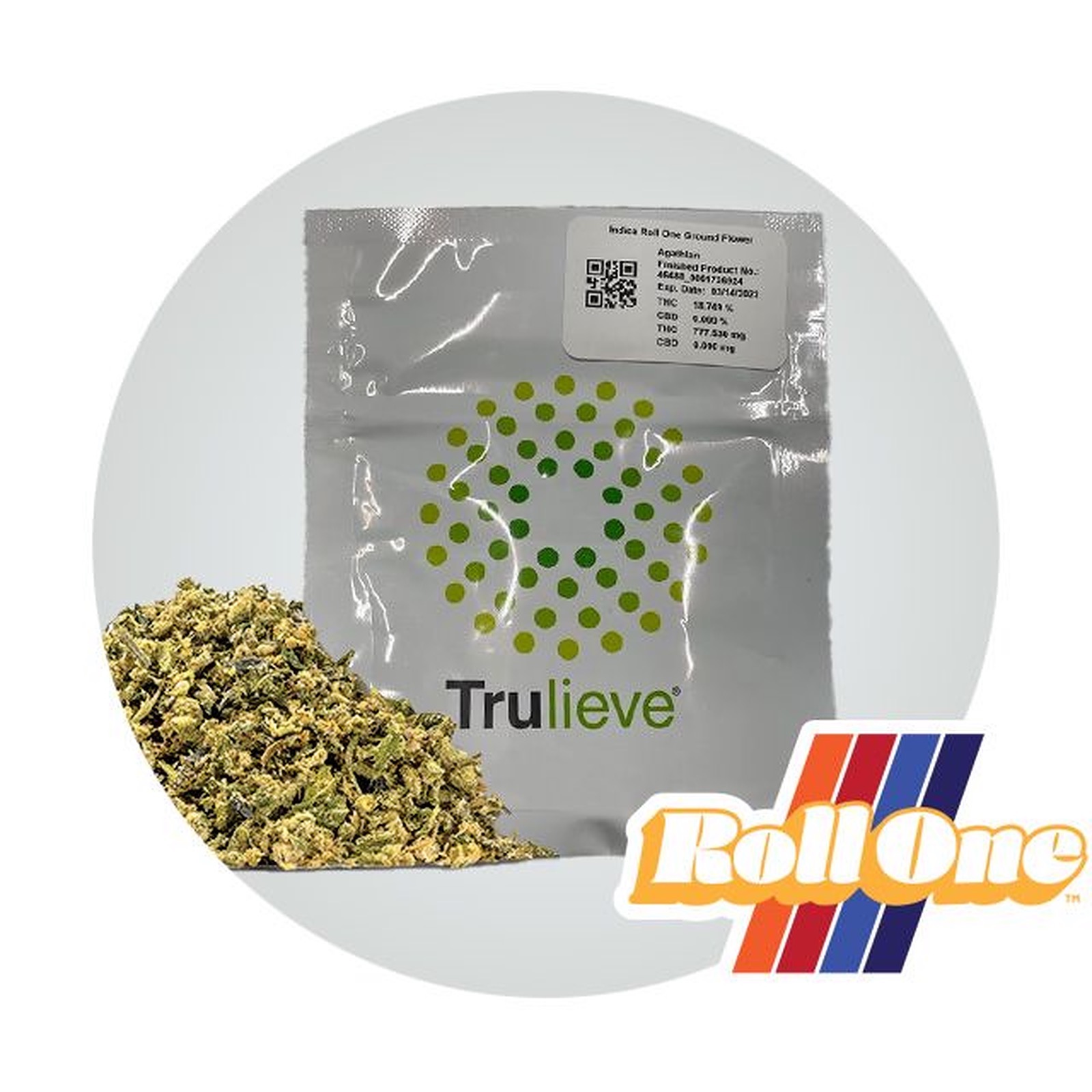 Roll One Roll One TruFlower Ground 3.5G Cherry AK47 Leafly