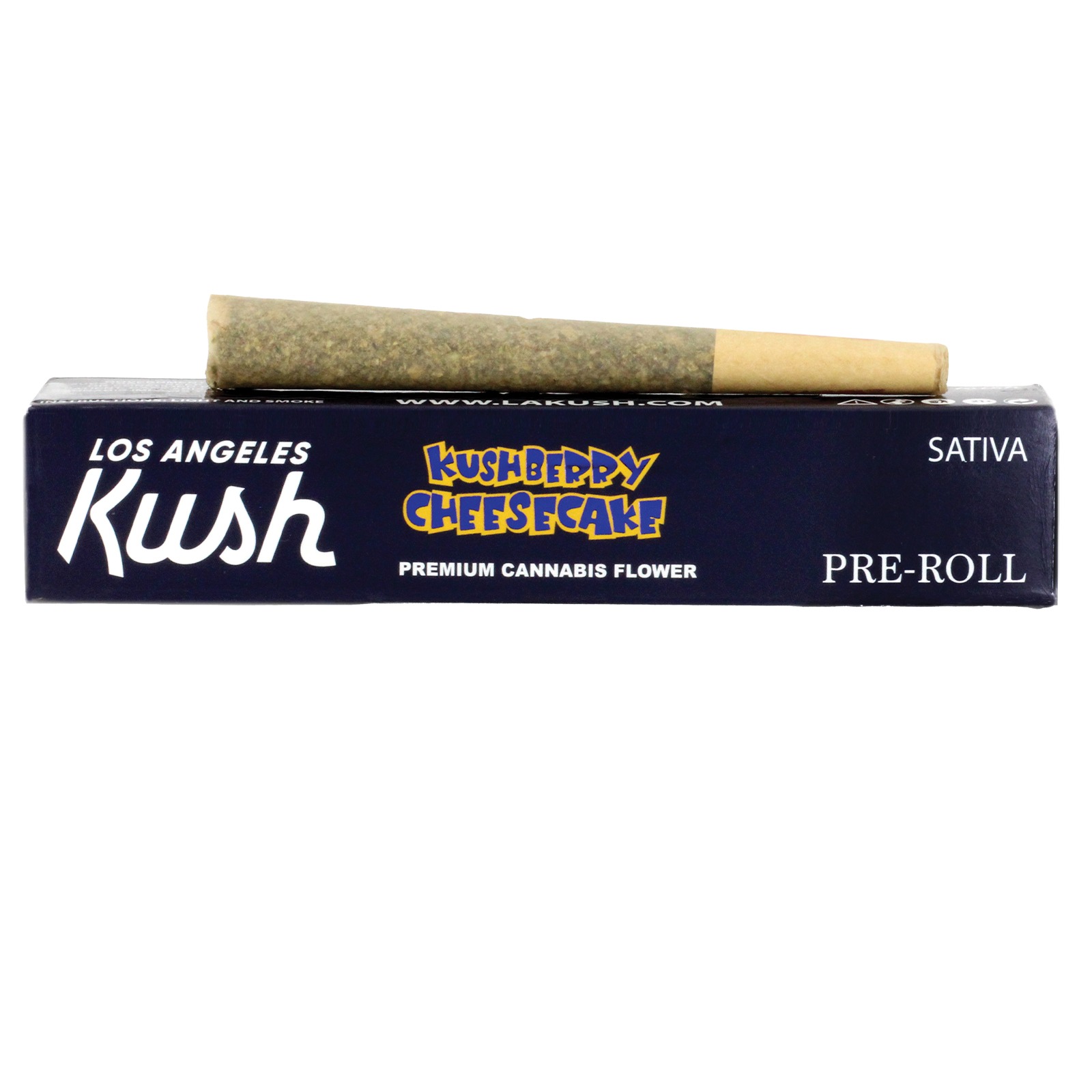 LA Kush Los Angeles Kush Kushberry Cheesecake 1g Preroll Leafly