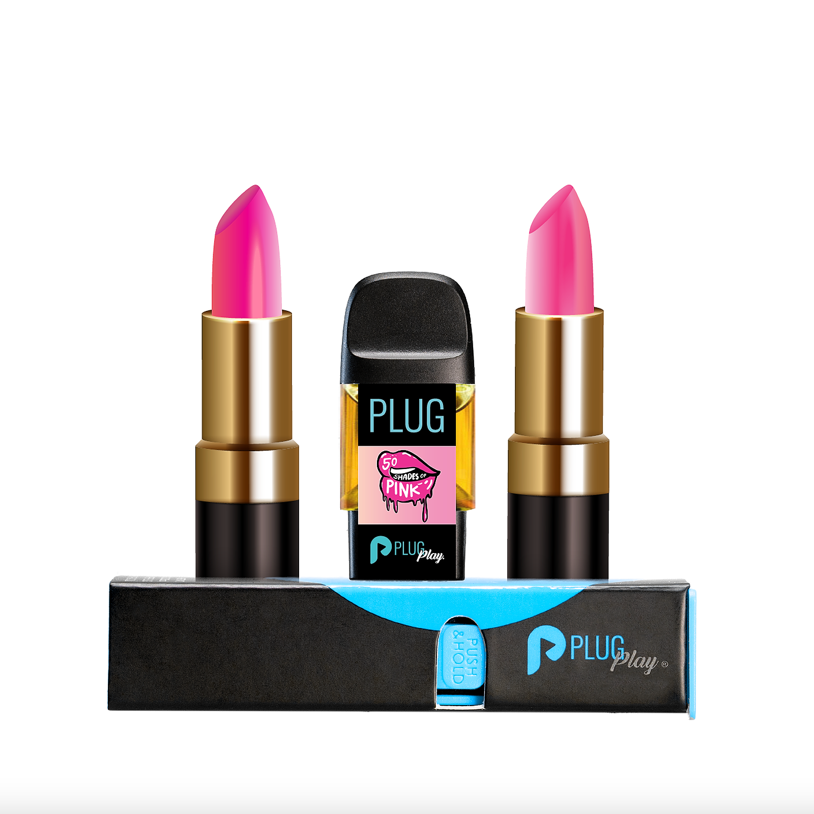 Plug Play Dna Pink R PLUGPLAY™: PLUGPLAY™ | PLUG™ Pod | Washington | 50 Shades of Pink | 1g ...
