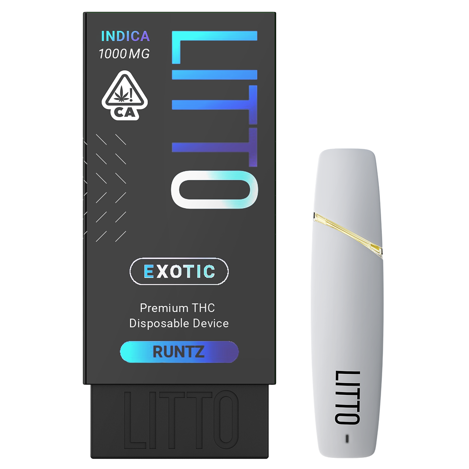 LITTO: LITTO - Runtz - Premium THC Disposable Vape Pen - 1G | Leafly