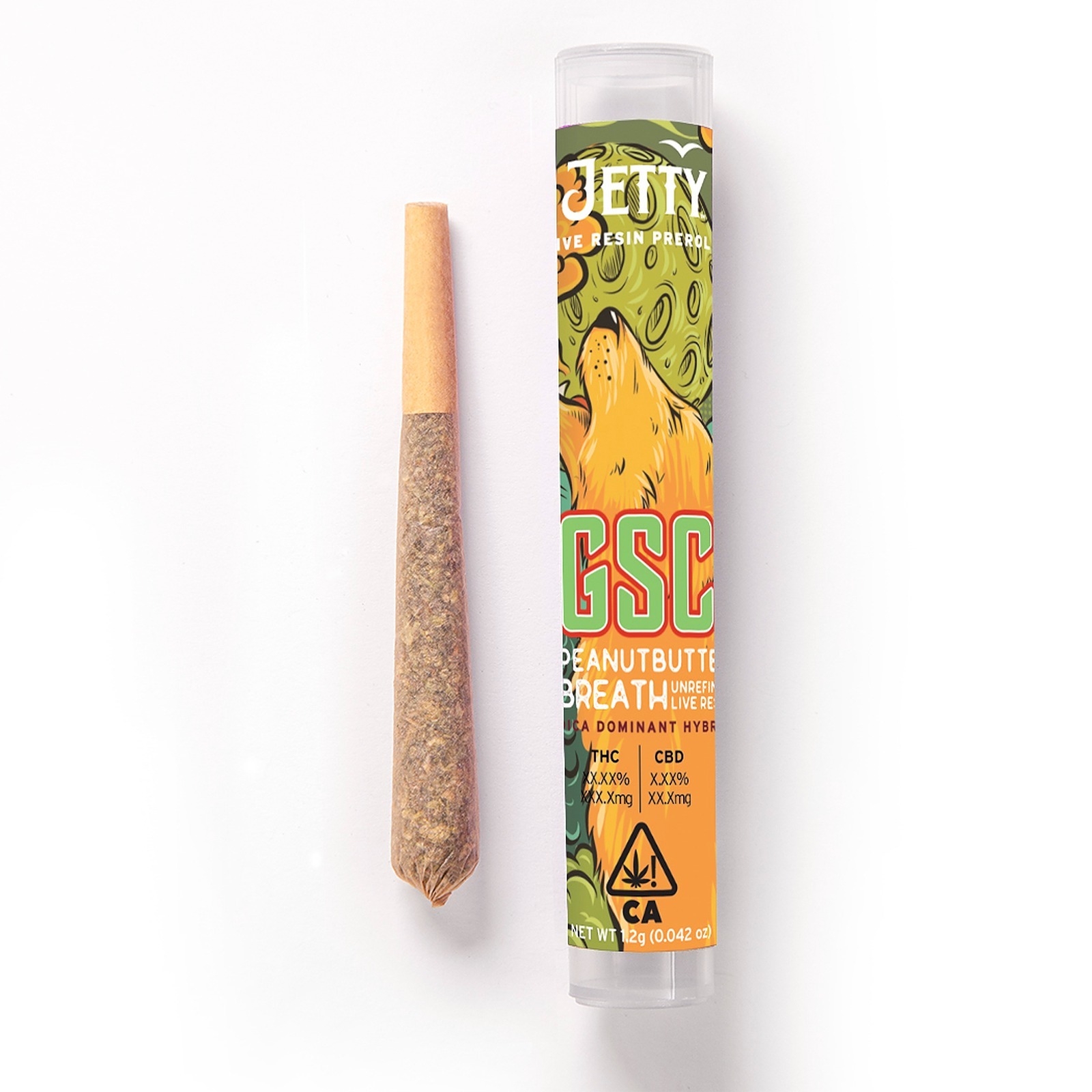 Jetty Extracts GSC x Peanut Butter Breath UNREFINED Live Resin Infused